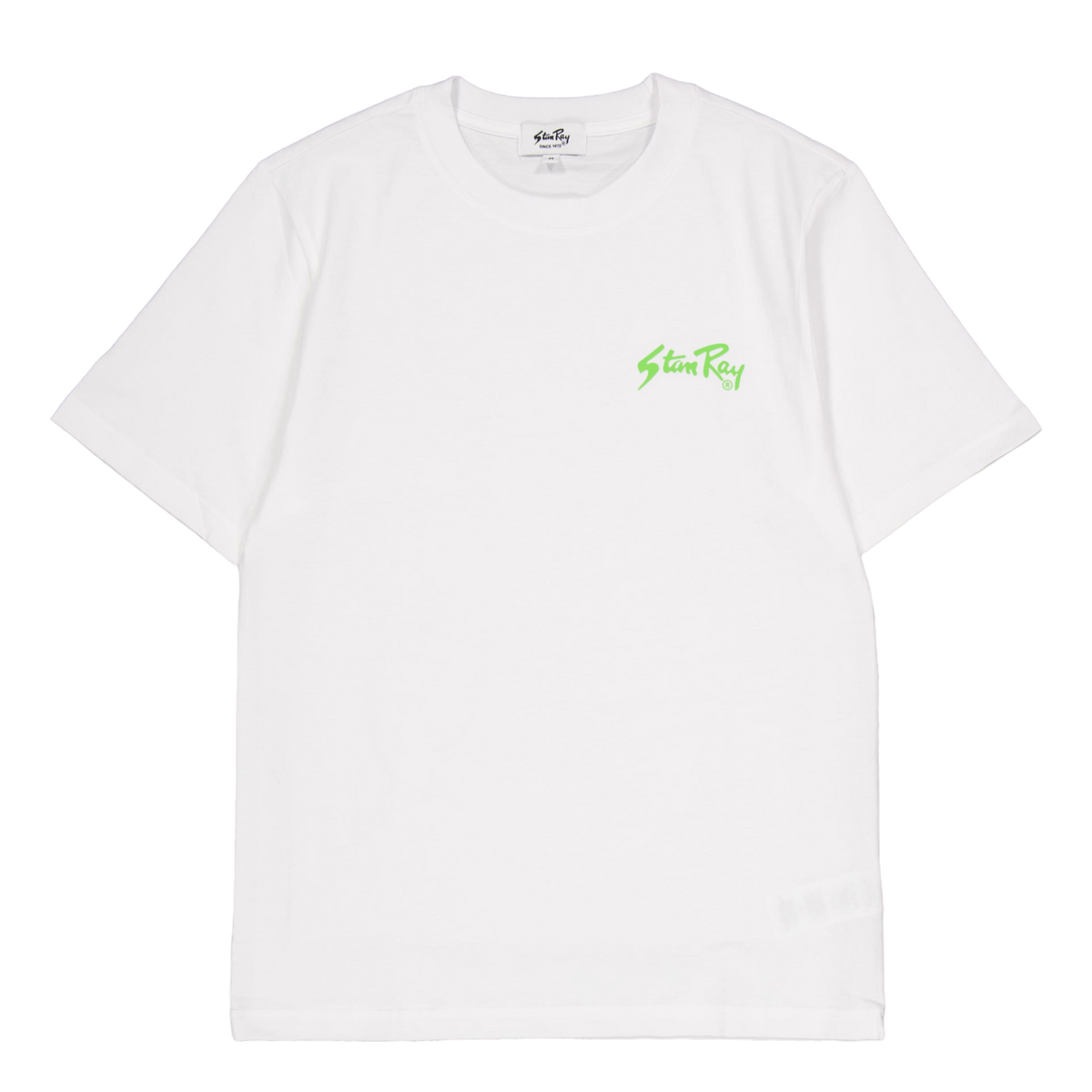 Stan Og Tee White / Lime Green