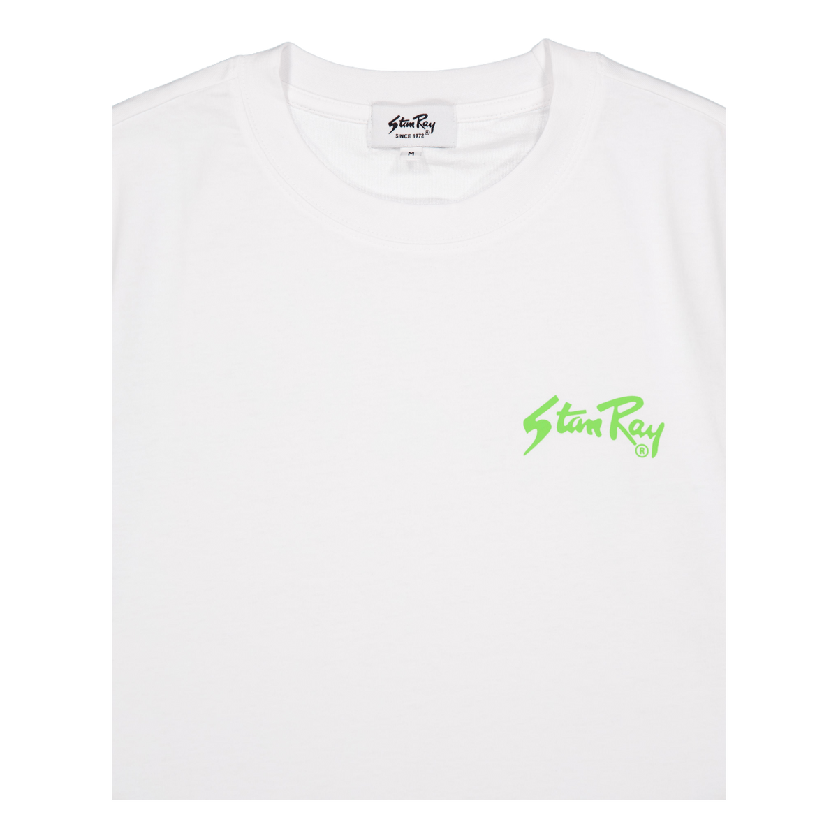 Stan Og Tee White / Lime Green