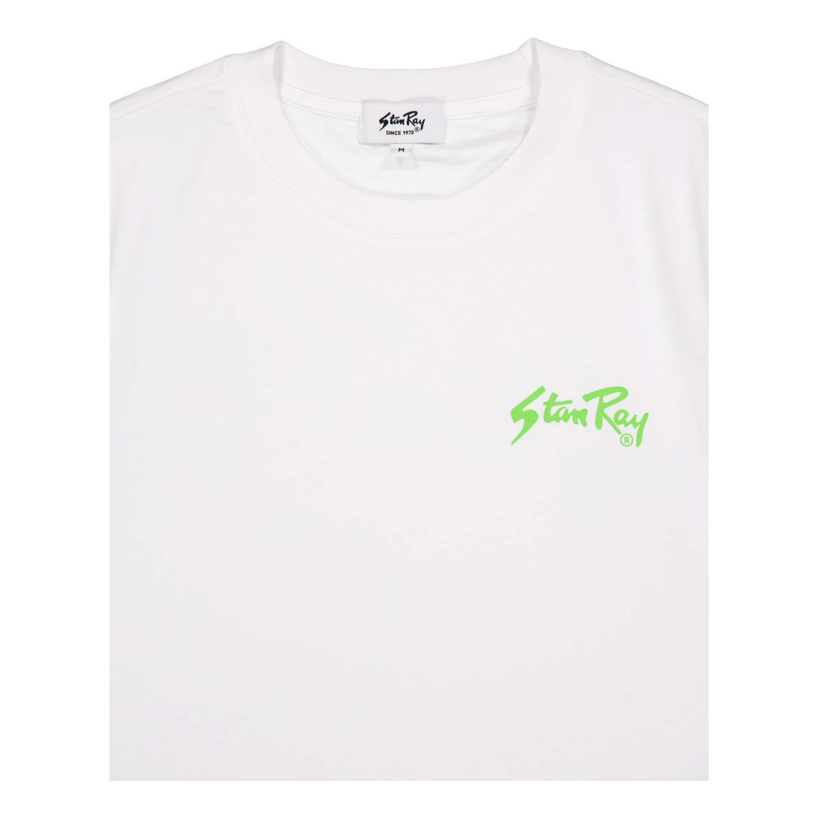 Stan Og Tee White / Lime Green