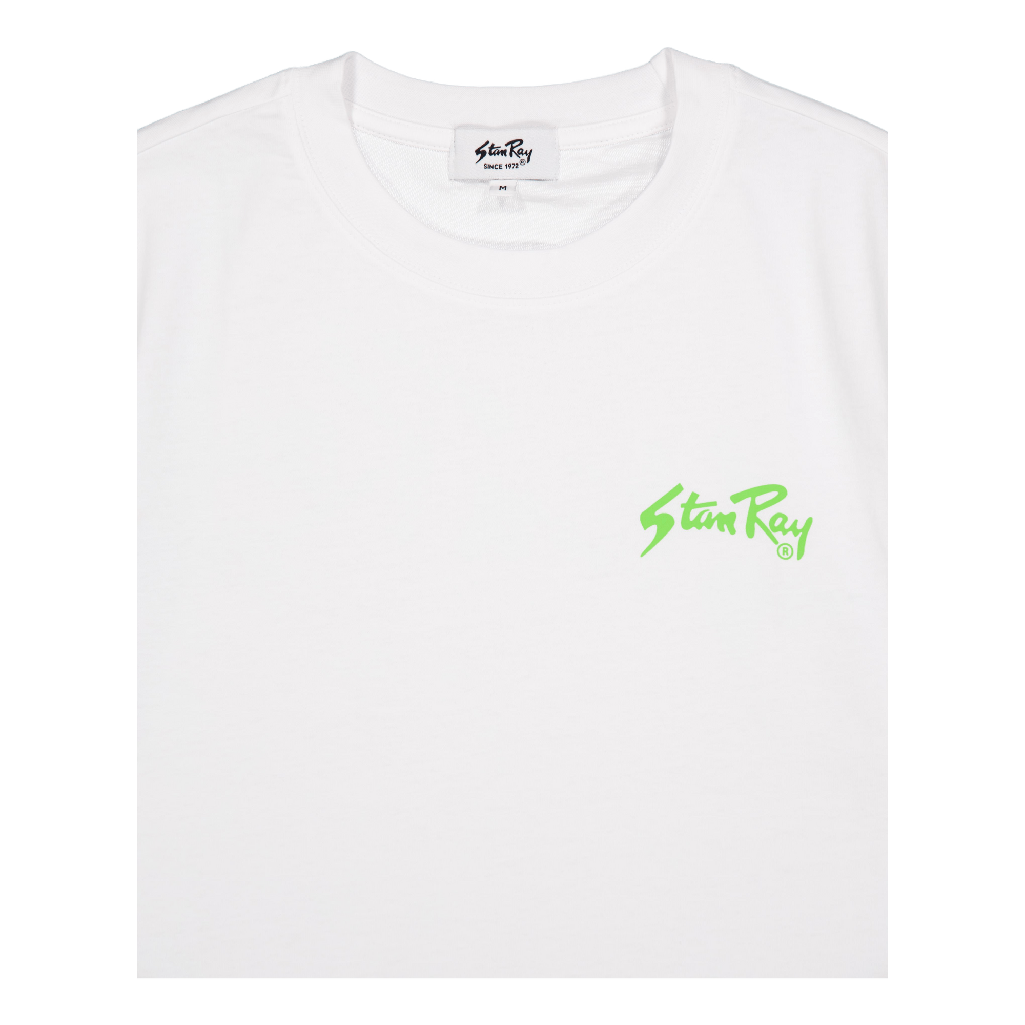 Stan Og Tee White / Lime Green