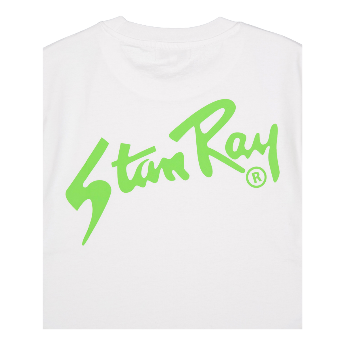 Stan Og Tee White / Lime Green