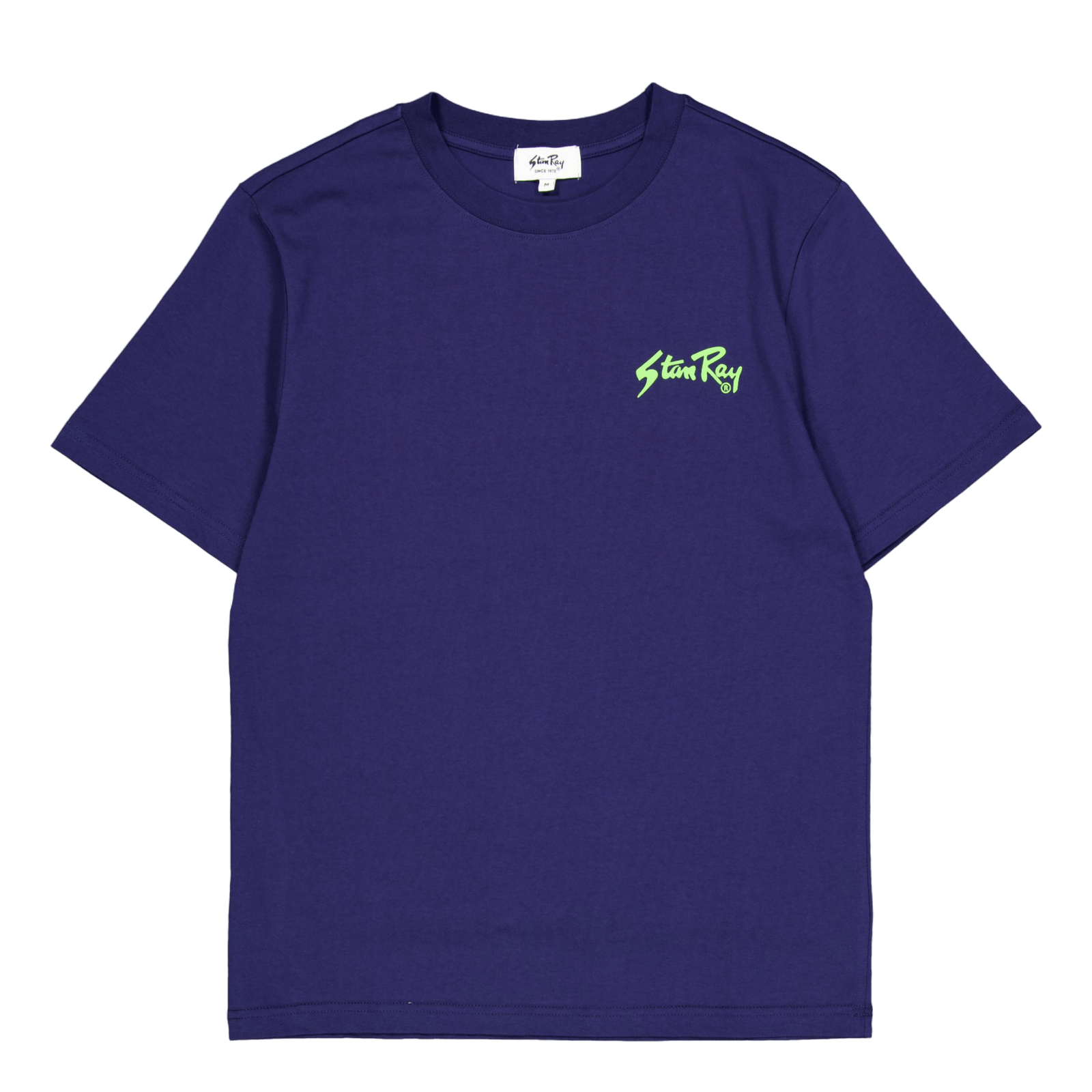 Stan Og Tee Navy / Lime Green