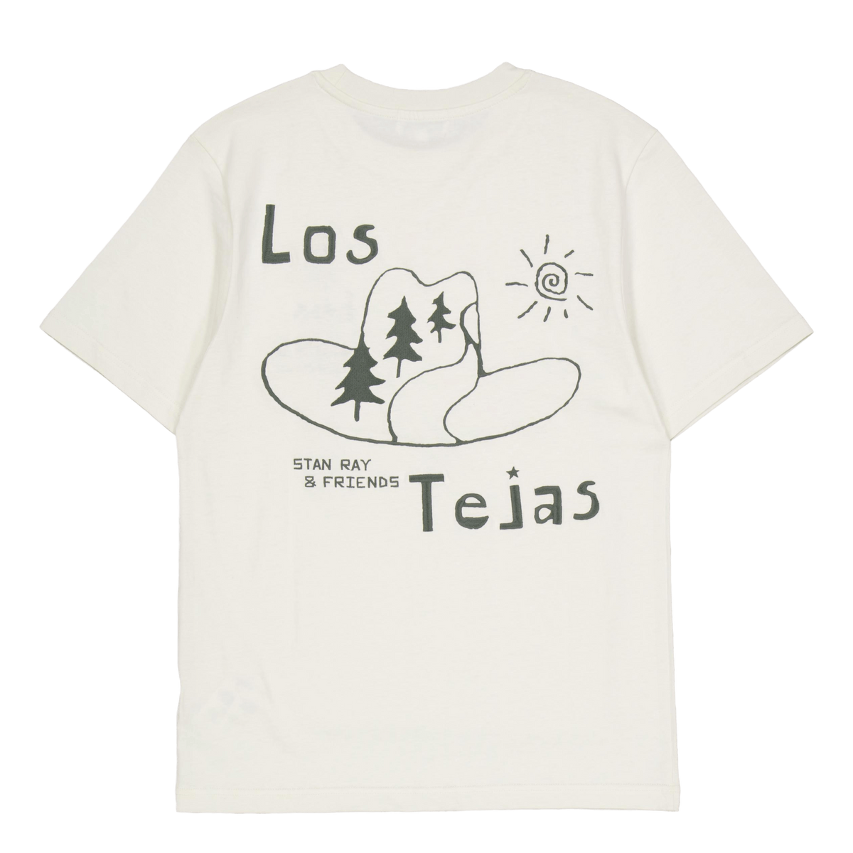 Los Tejas Tee Natural
