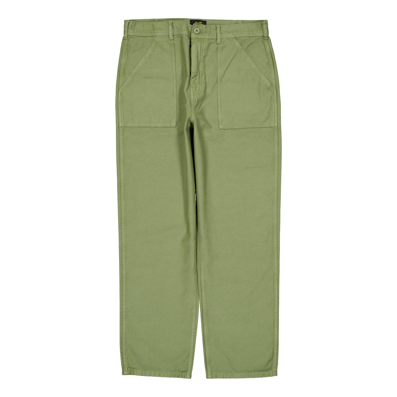 Fat Pant Olive Sateen