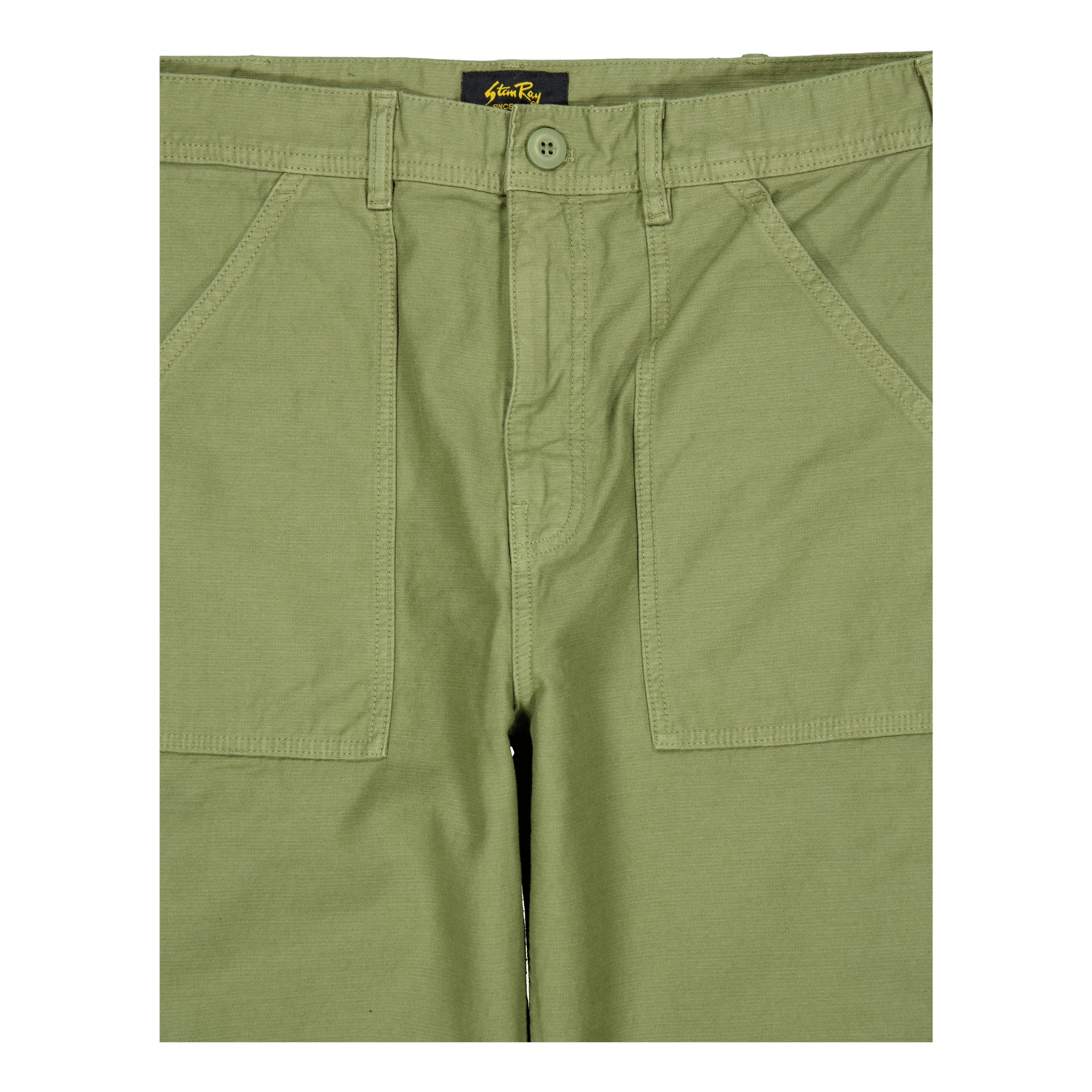 Fat Pant Olive Sateen