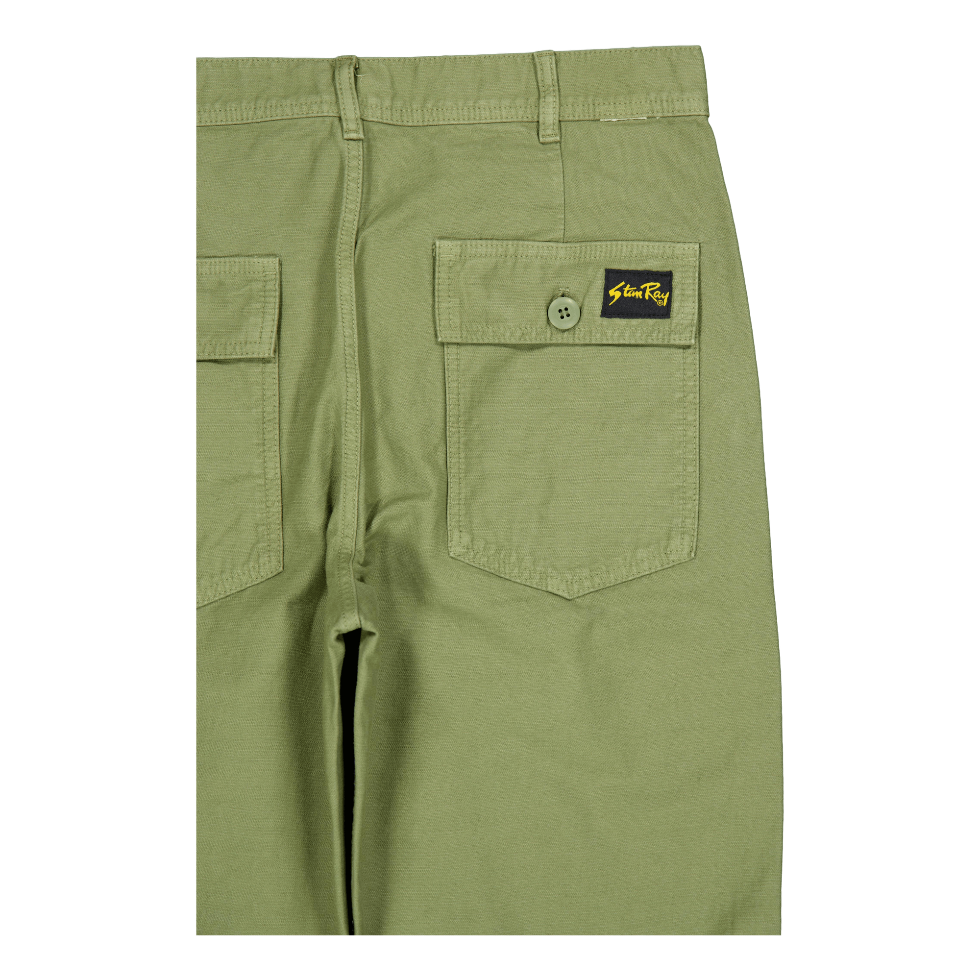 Fat Pant Olive Sateen