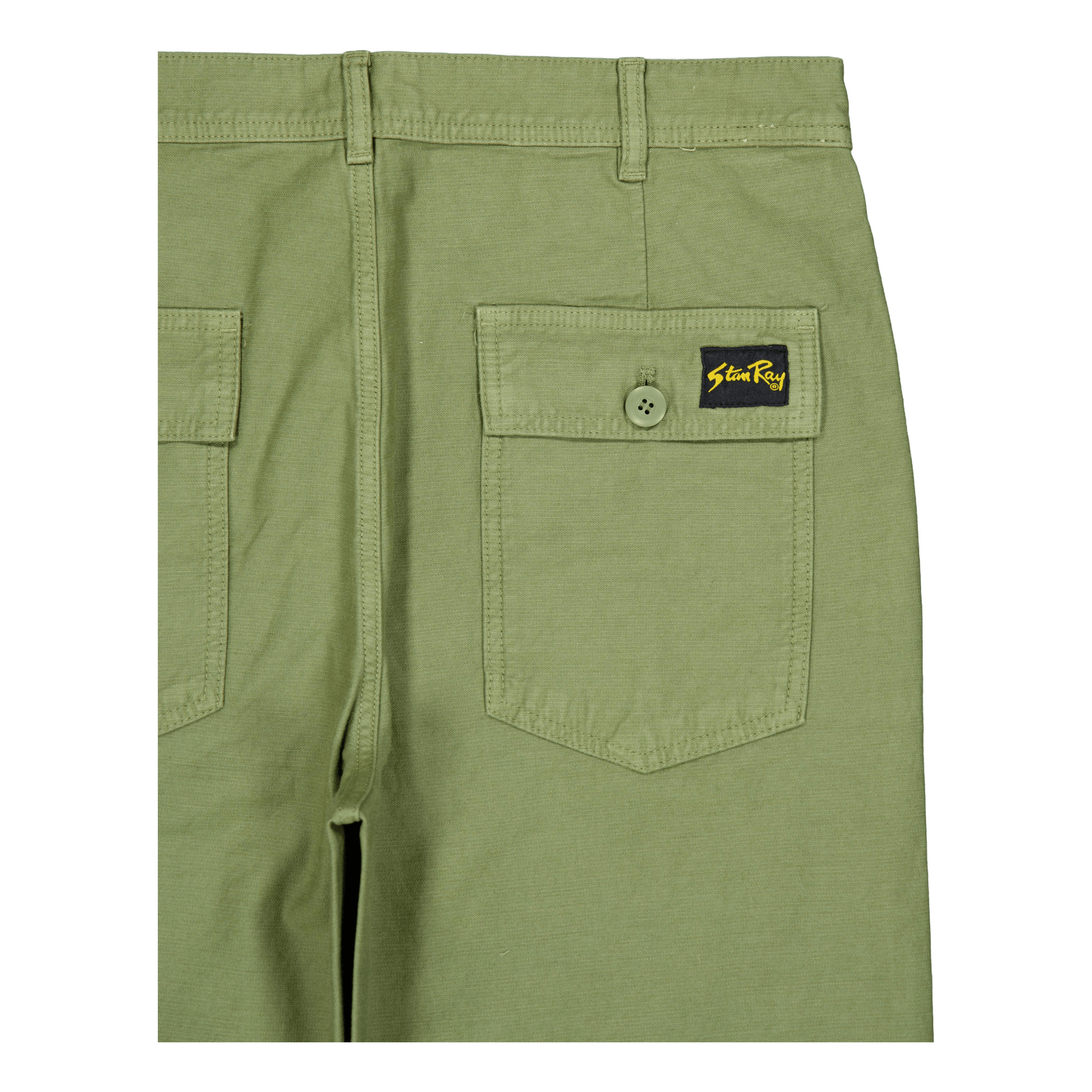 Fat Pant Olive Sateen