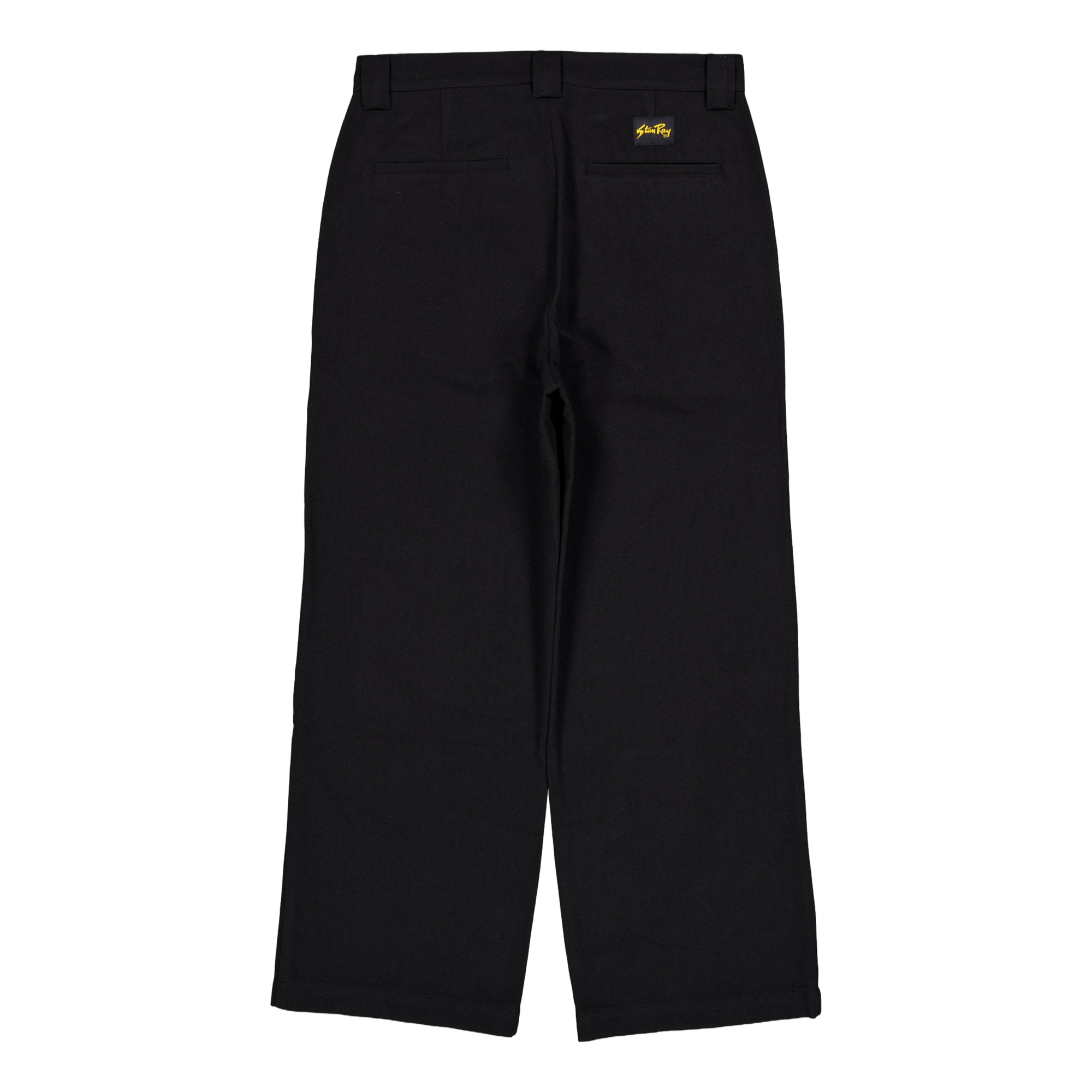 A Pant Black Twill