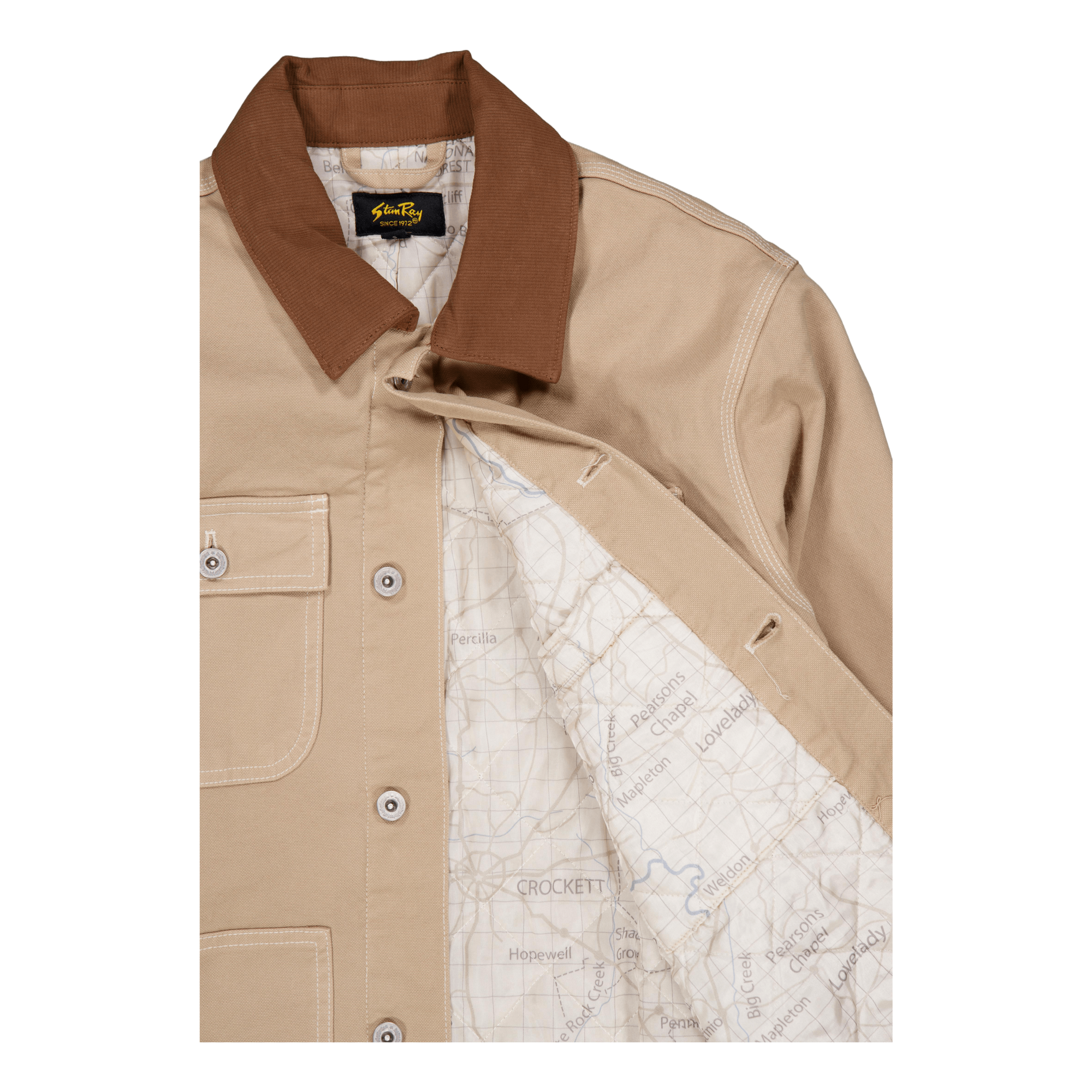 Pork Chop Jacket Antique Khaki Duck