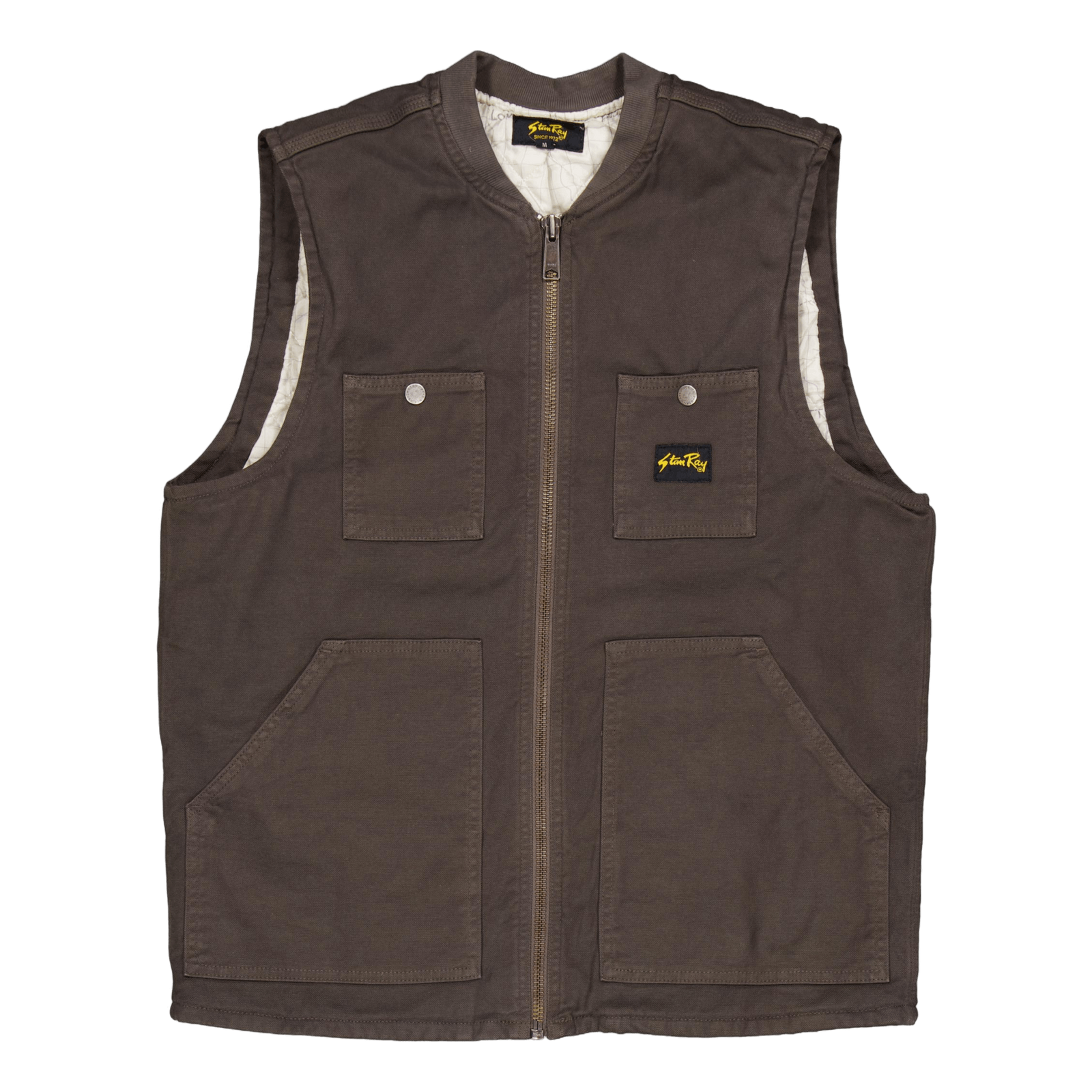 Pork Chop Vest Charcoal Duck