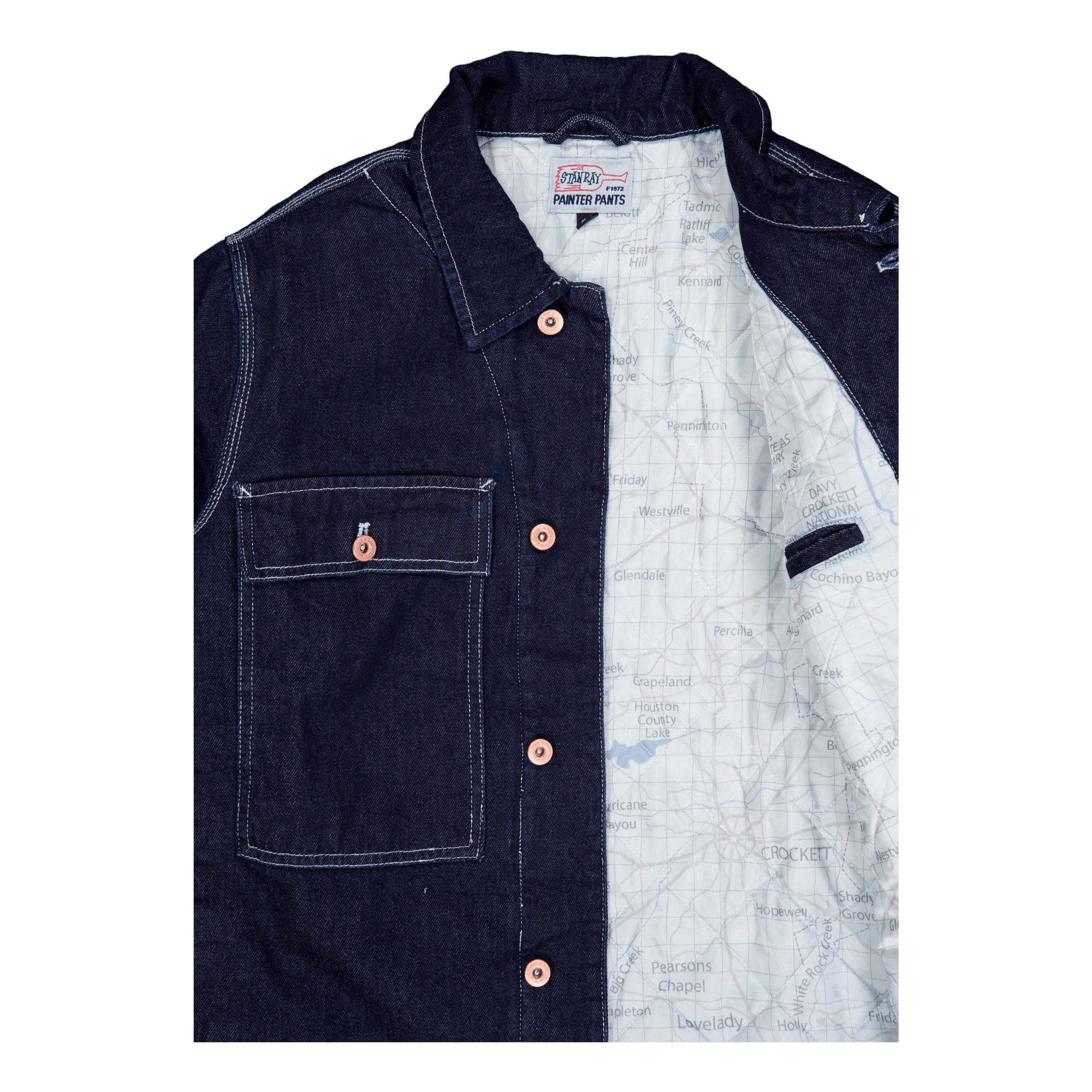 Trucker Jacket Single Rinse Denim