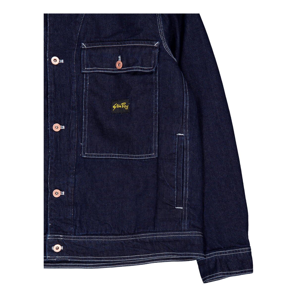 Trucker Jacket Single Rinse Denim