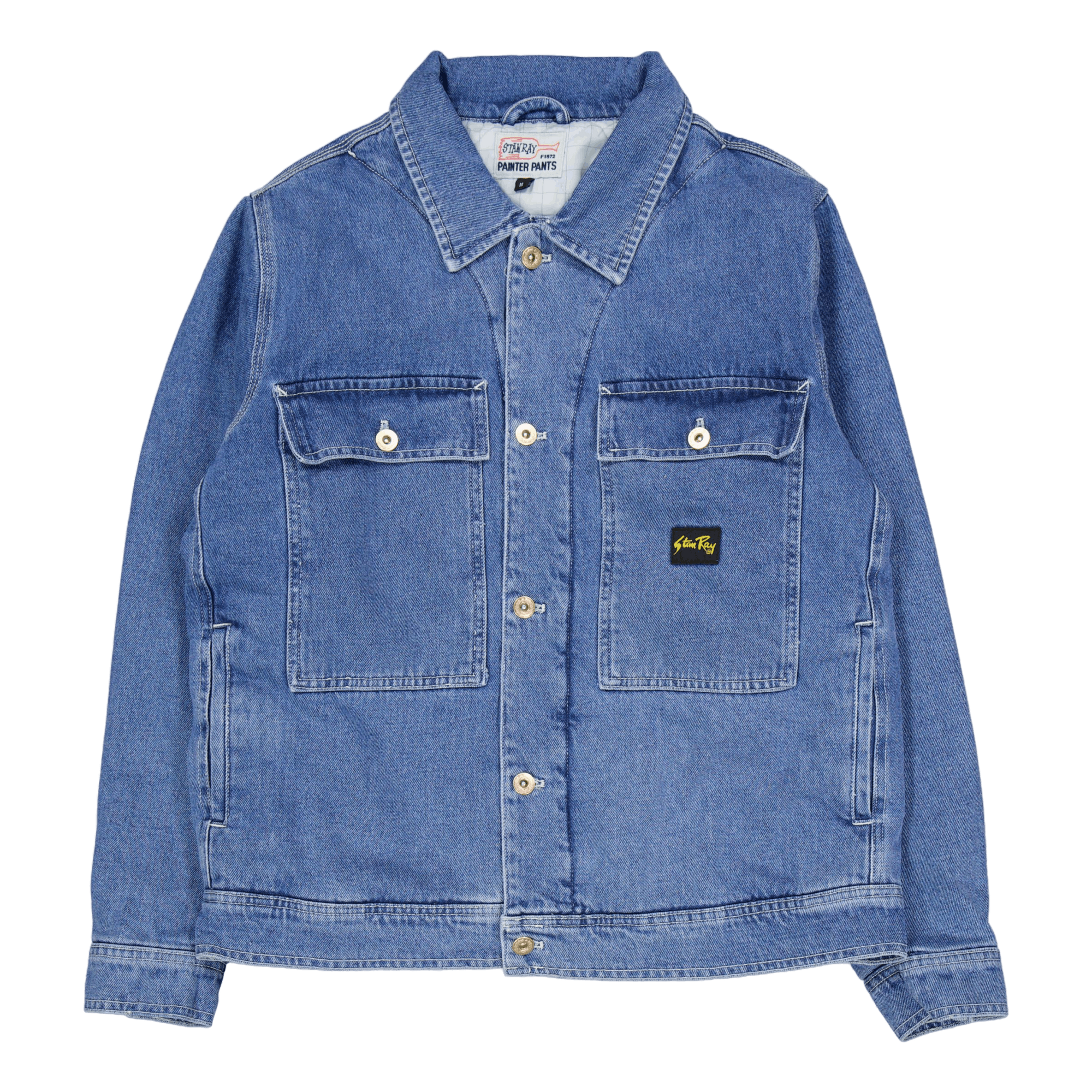 Trucker Jacket Heavy Stone Wash Denim