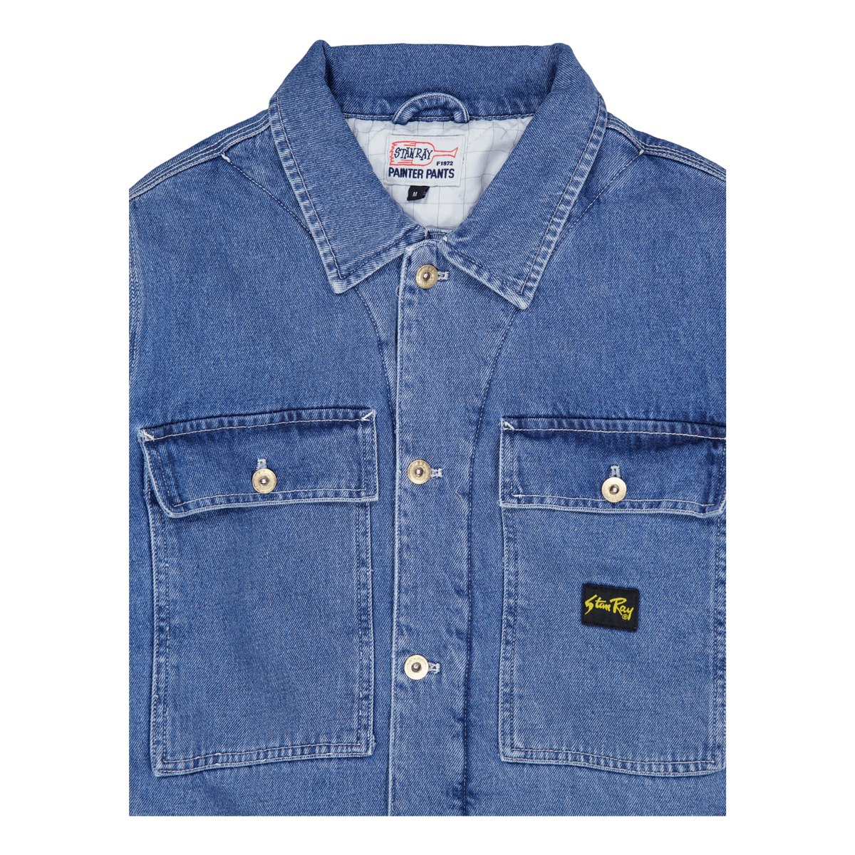 Trucker Jacket Heavy Stone Wash Denim