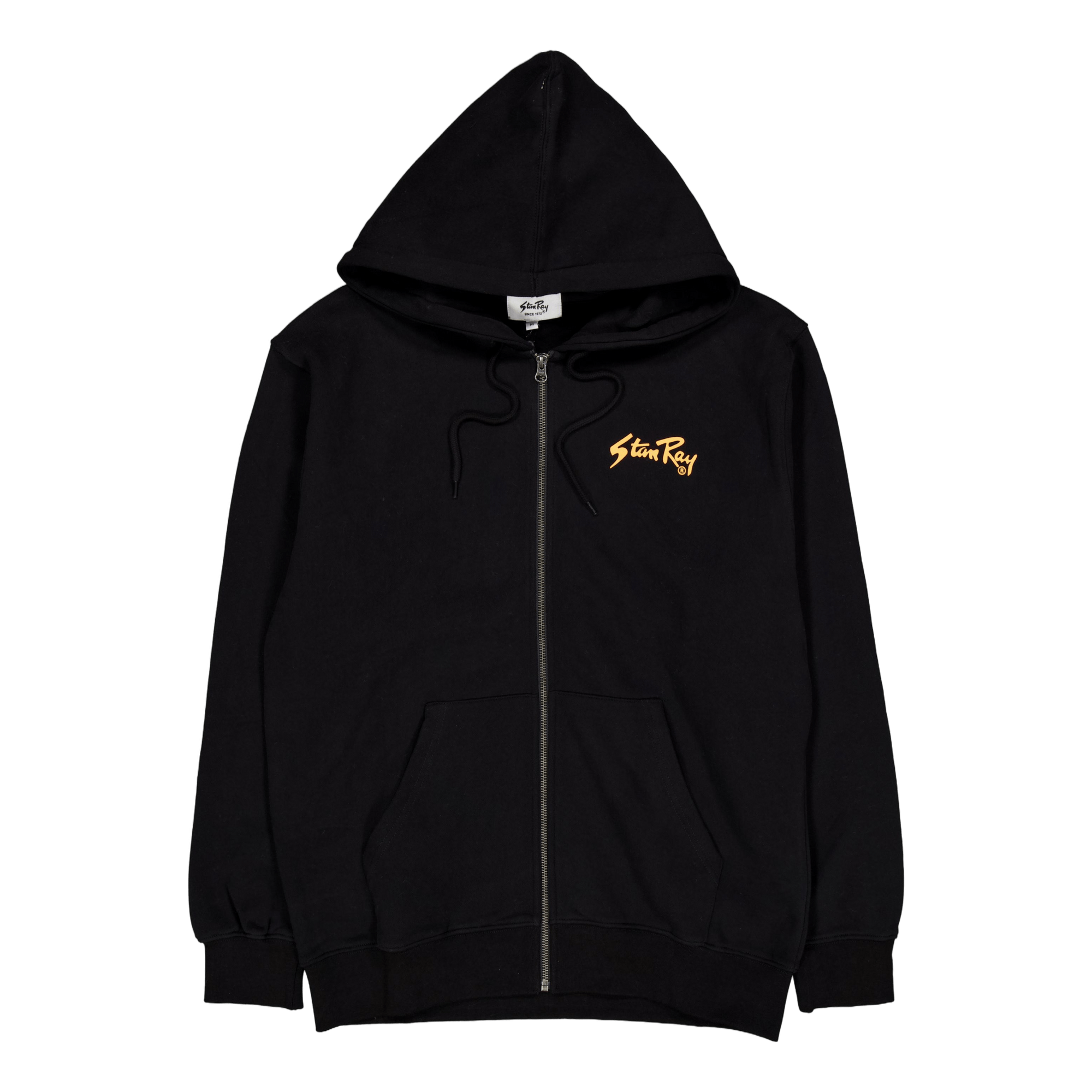 Stan Og Zip Hood Black / Orange Print