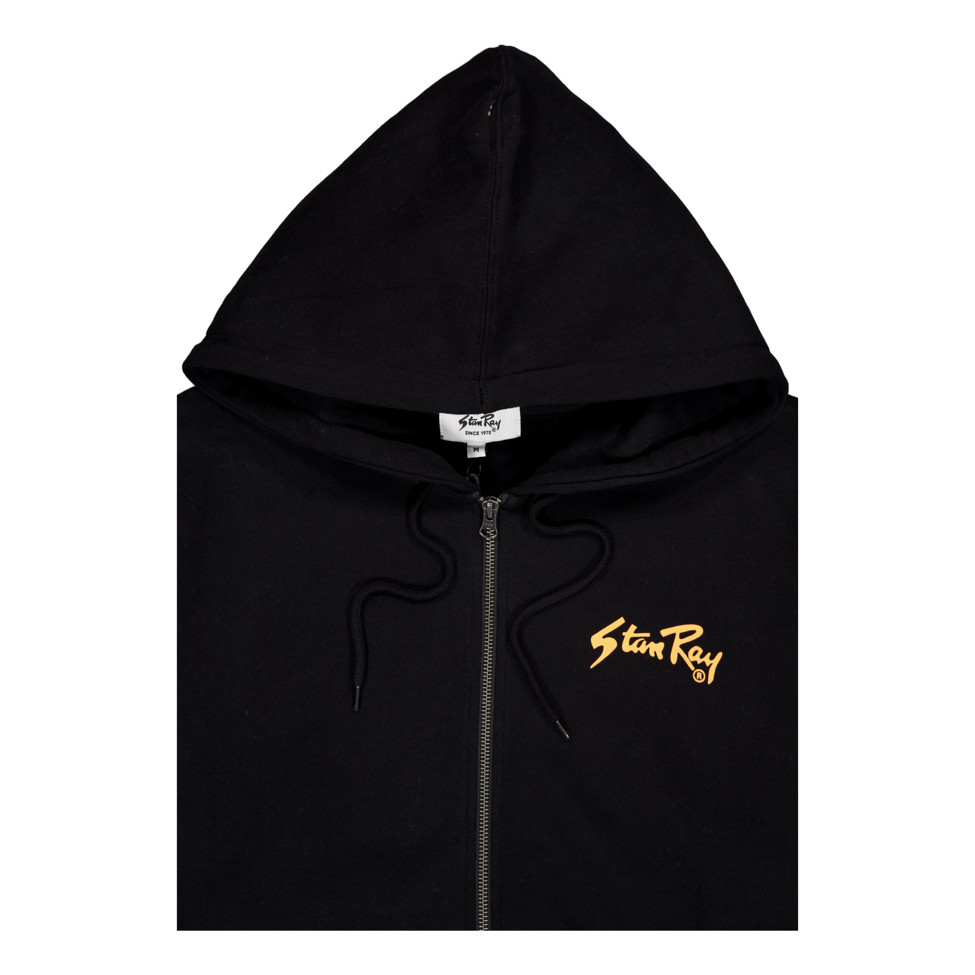 Stan Og Zip Hood Black / Orange Print