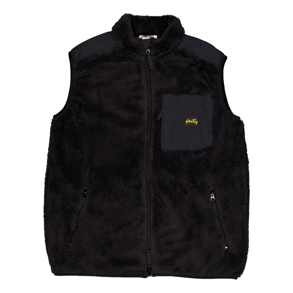 Fleece Vest Black