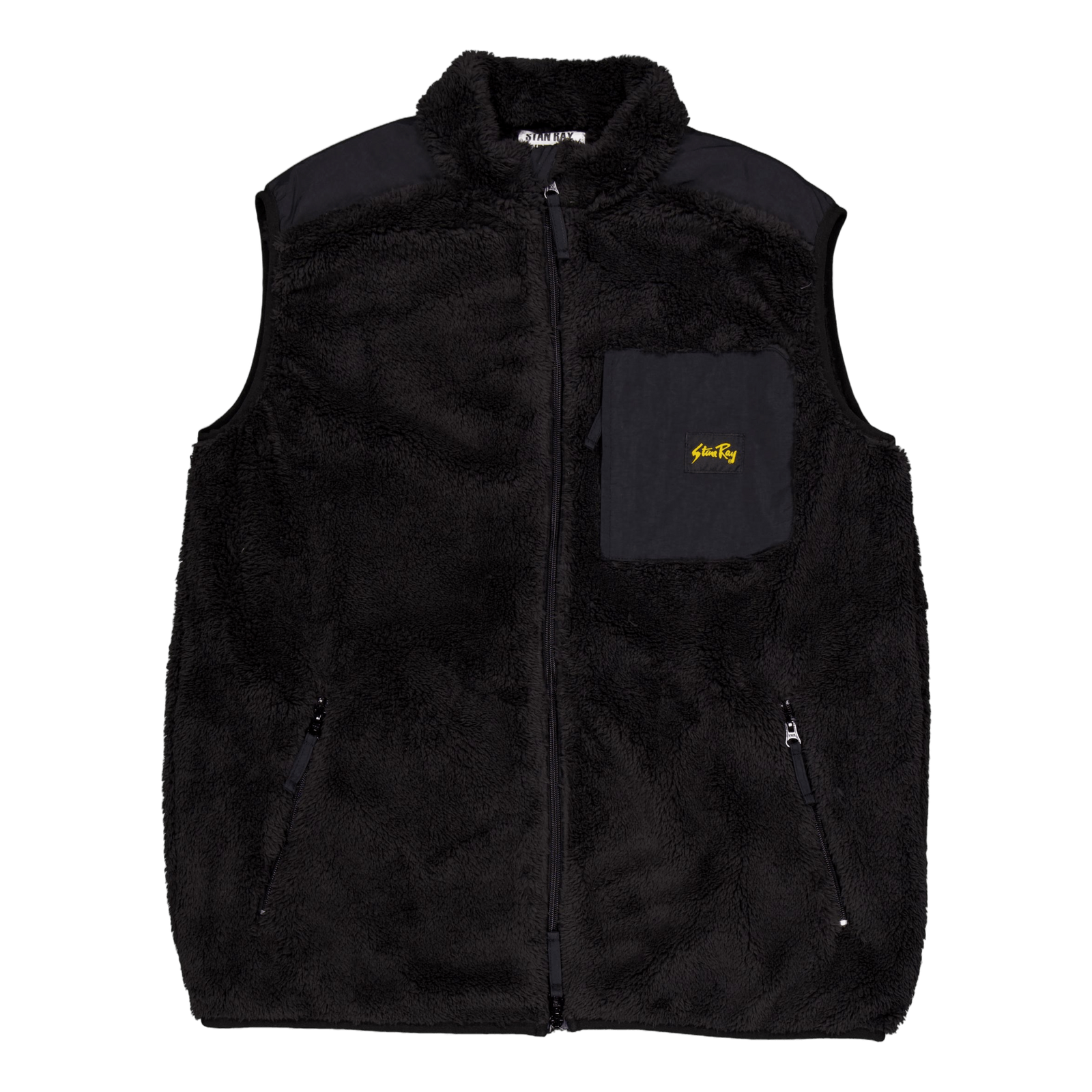 Fleece Vest Black