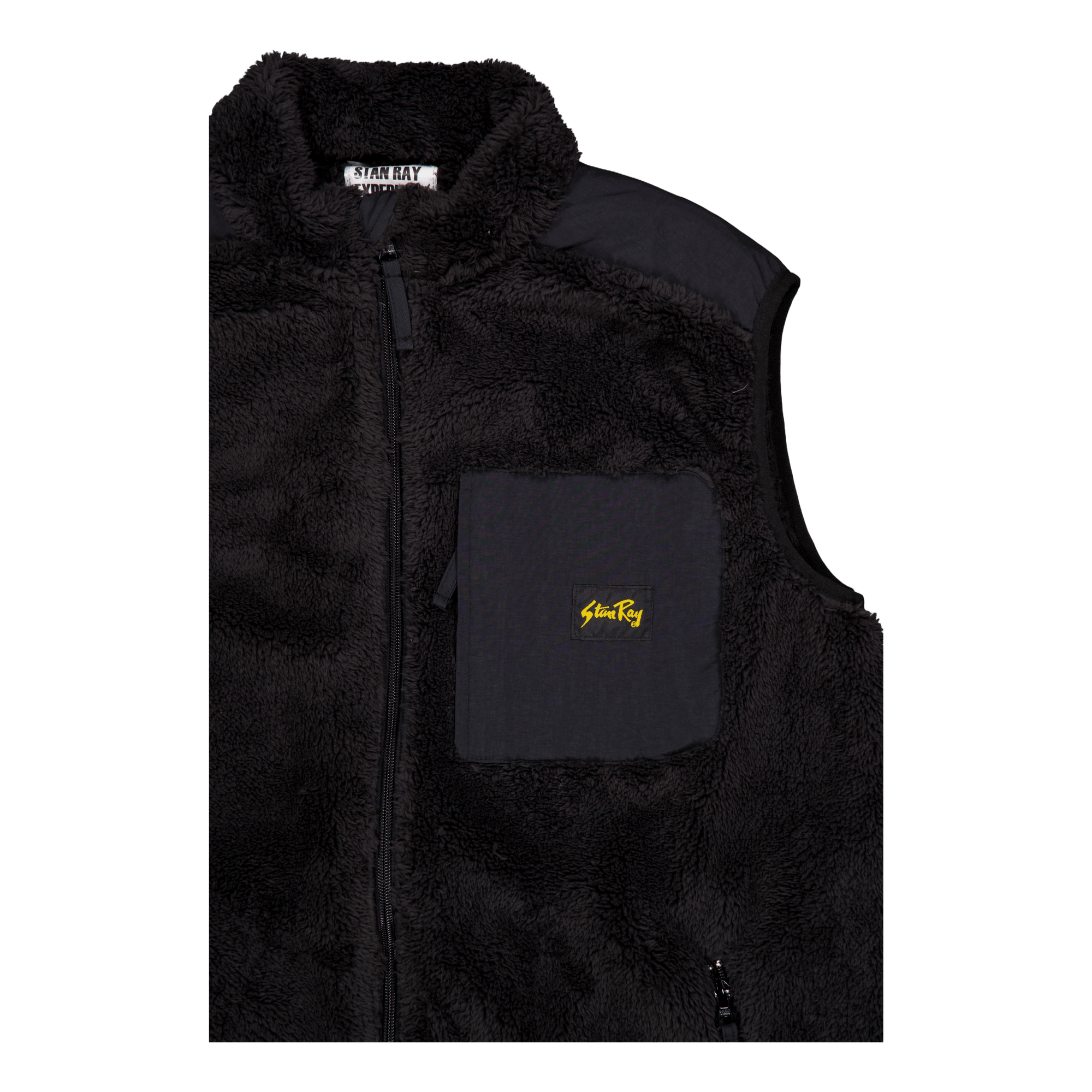 Fleece Vest Black