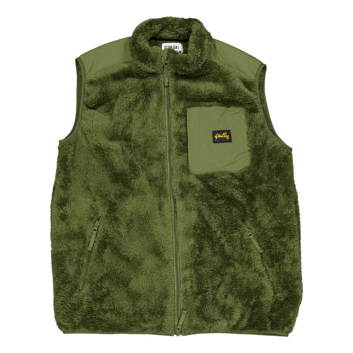 Fleece Vest Olive