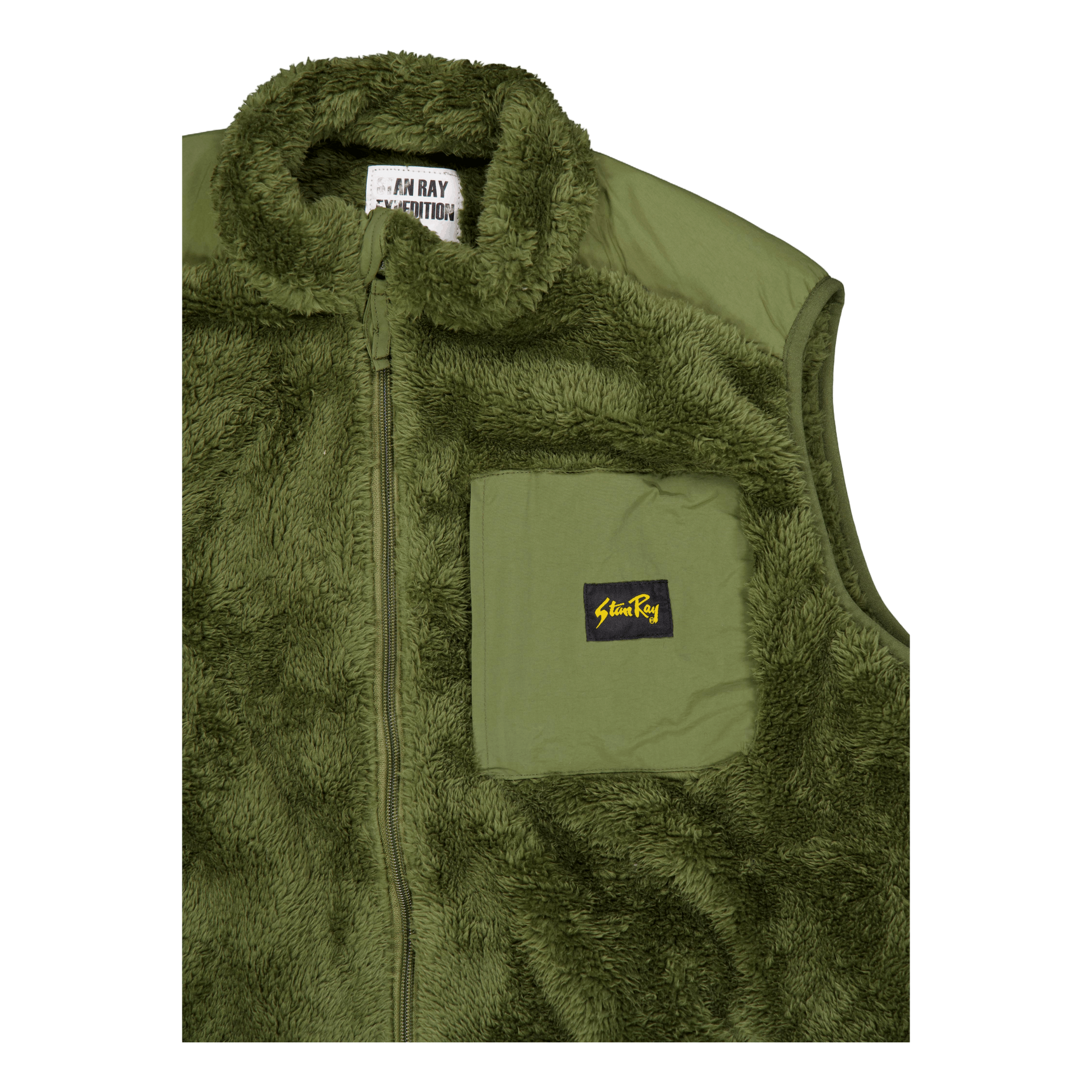 Fleece Vest Olive