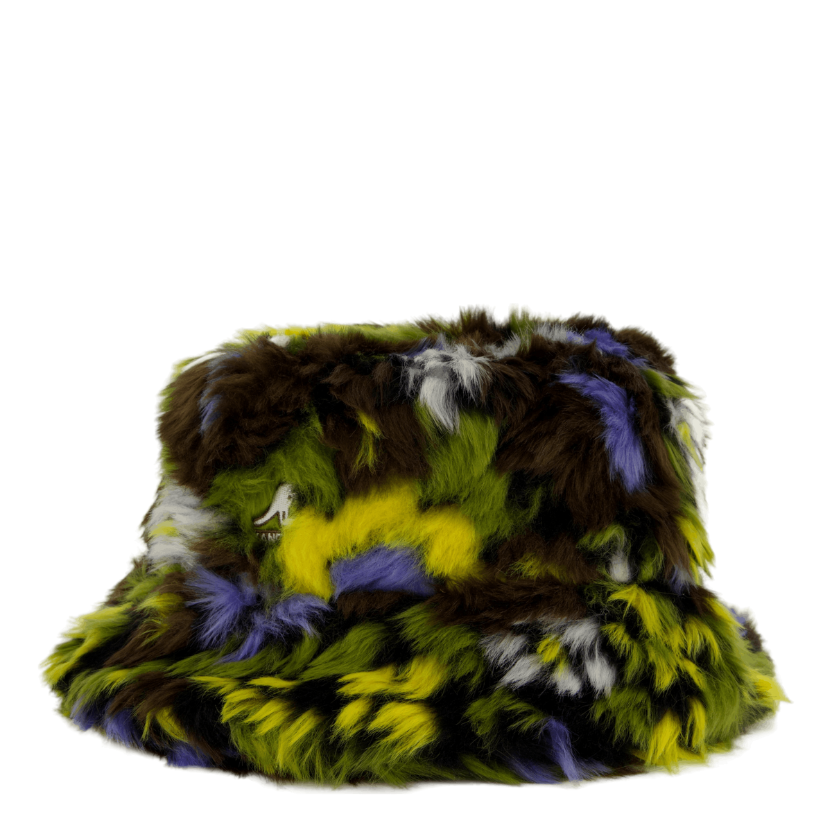 Kg Faux Fur Bucket Cf901 Camo Flower