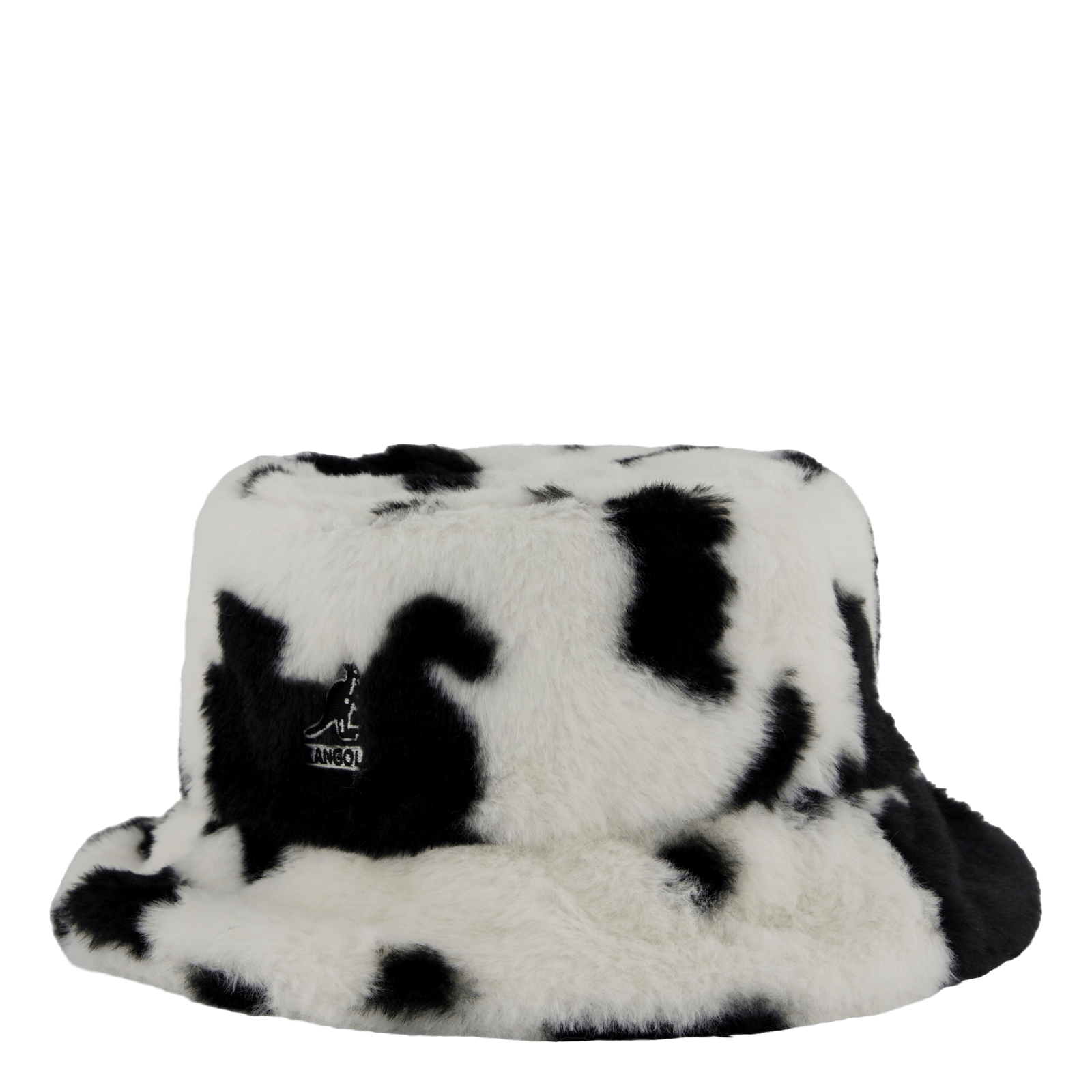 Kg Faux Fur Bucket Sp103 Spotted Cow