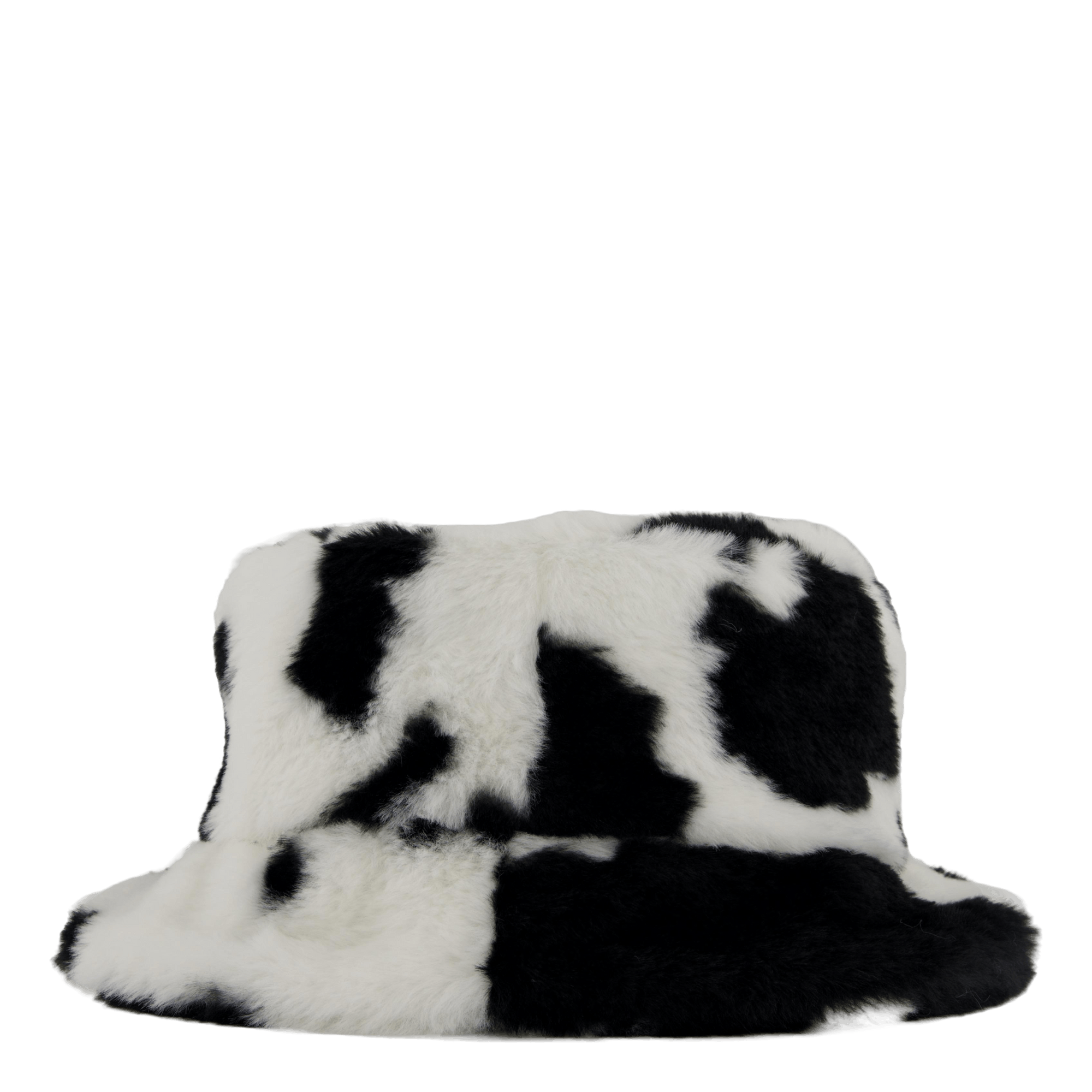 Kg Faux Fur Bucket Sp103 Spotted Cow