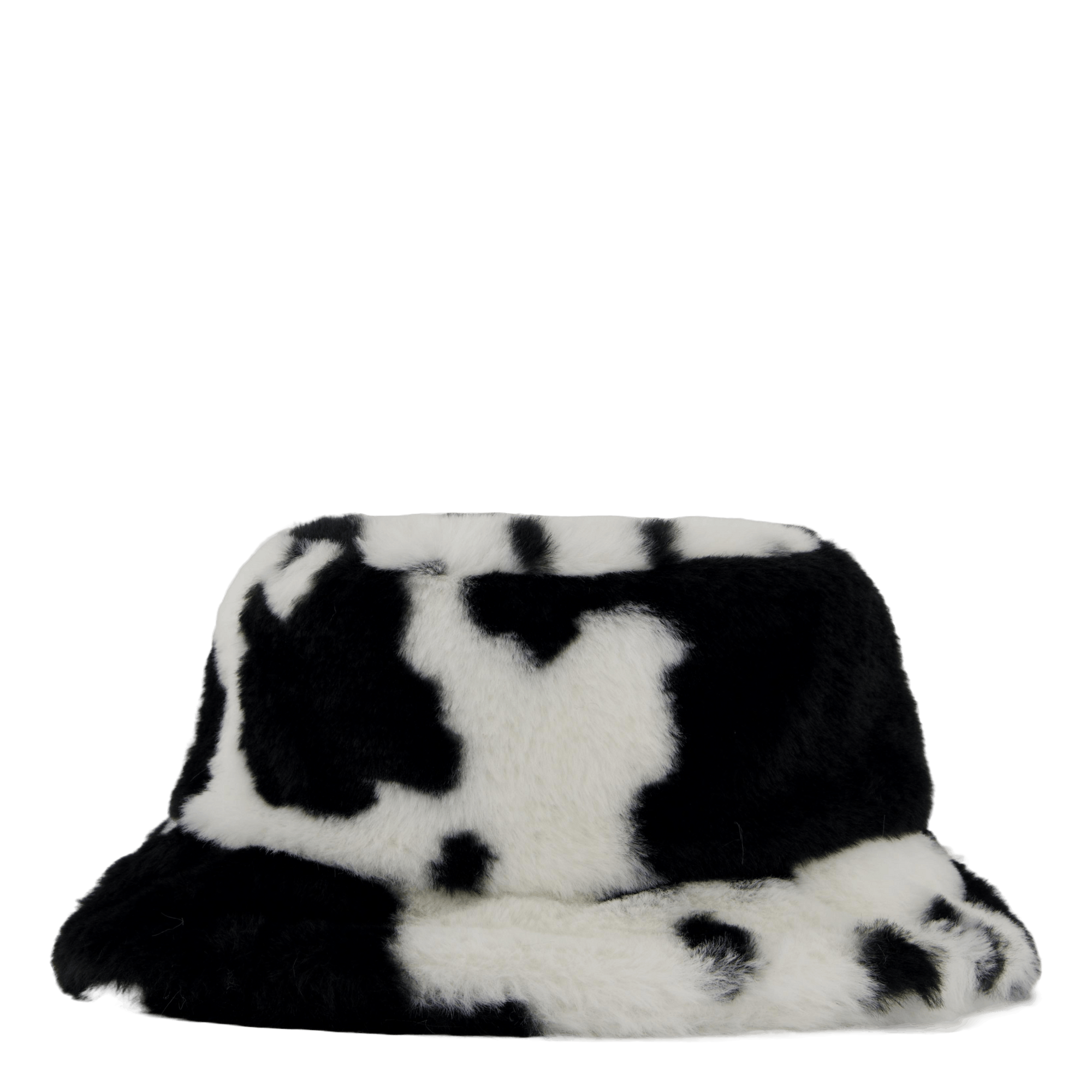 Kg Faux Fur Bucket Sp103 Spotted Cow