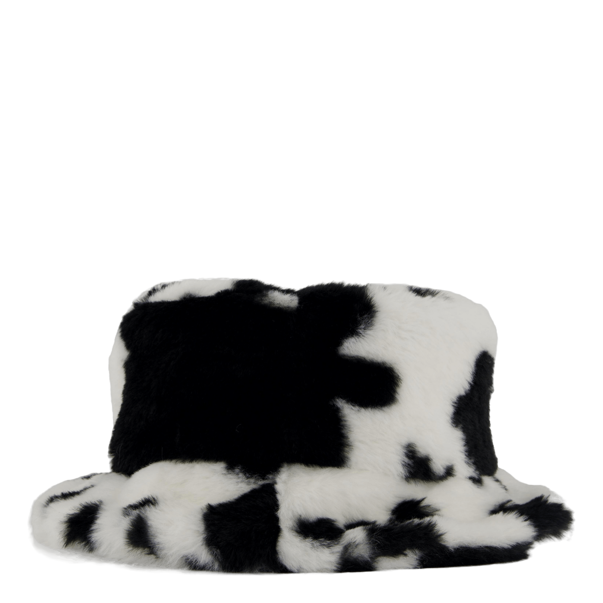 Kg Faux Fur Bucket Sp103 Spotted Cow