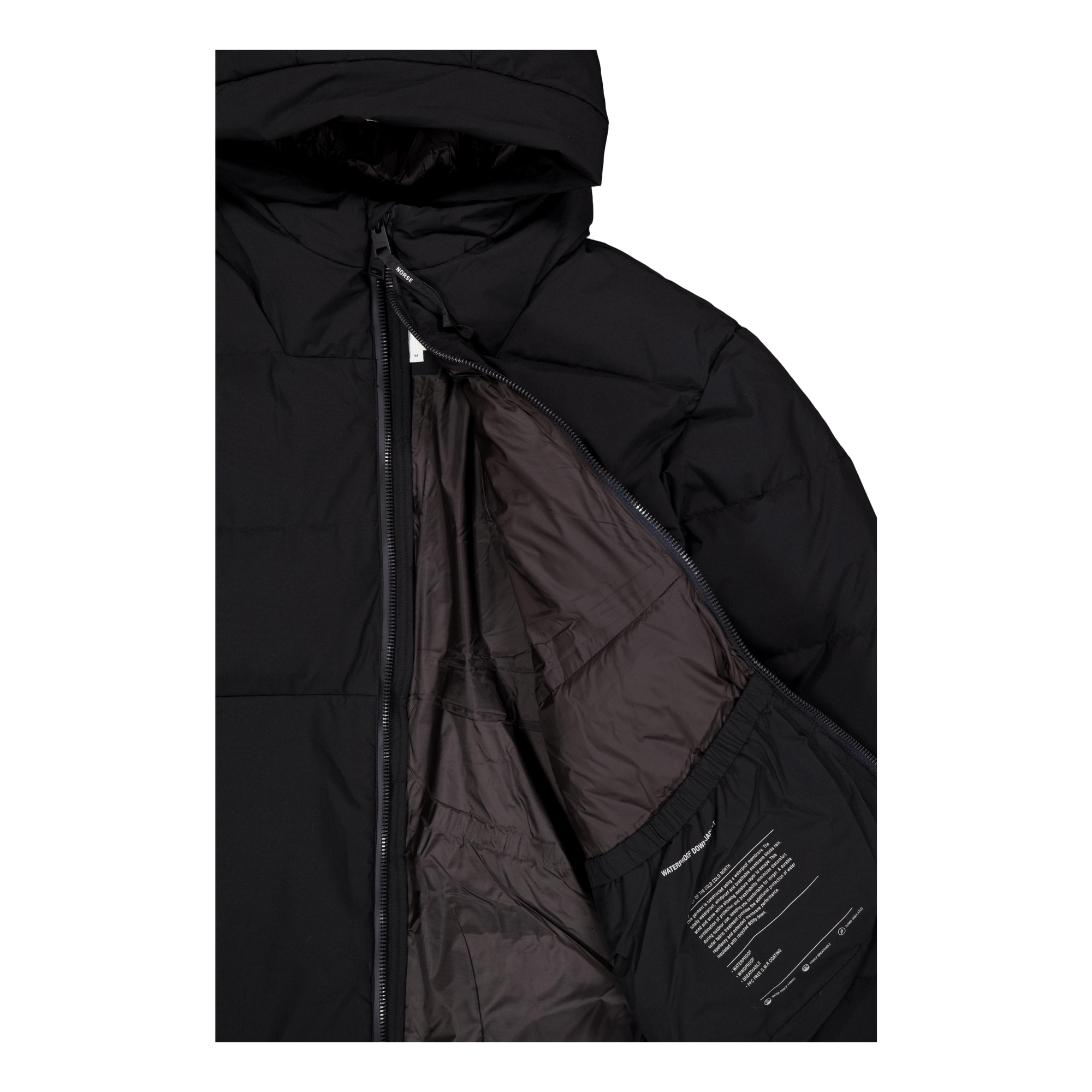 Asger 2.0 Down Jacket 9999 Black