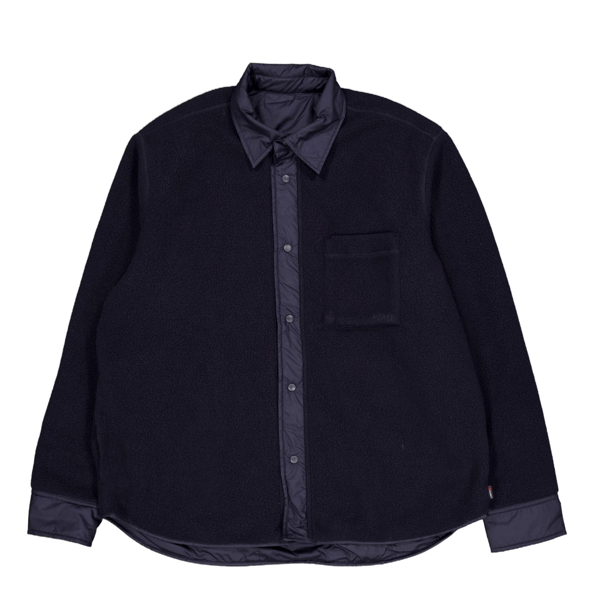 Ulrik Reversible Fleece Oversh 7004 Dark Navy