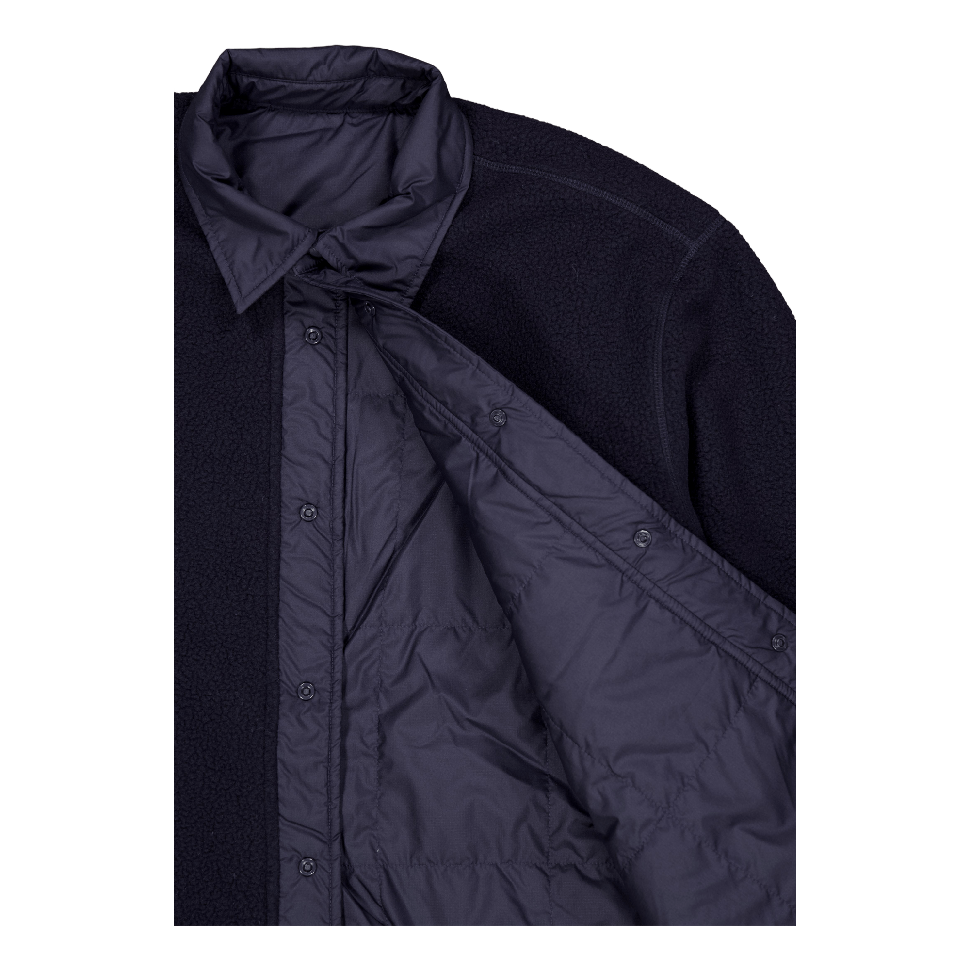 Ulrik Reversible Fleece Oversh 7004 Dark Navy