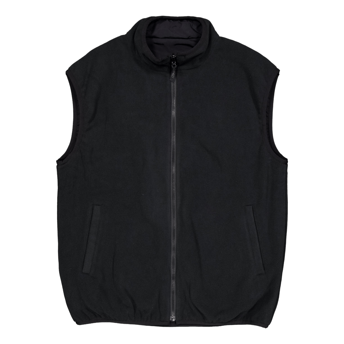 Reversible Fleece Vest Black