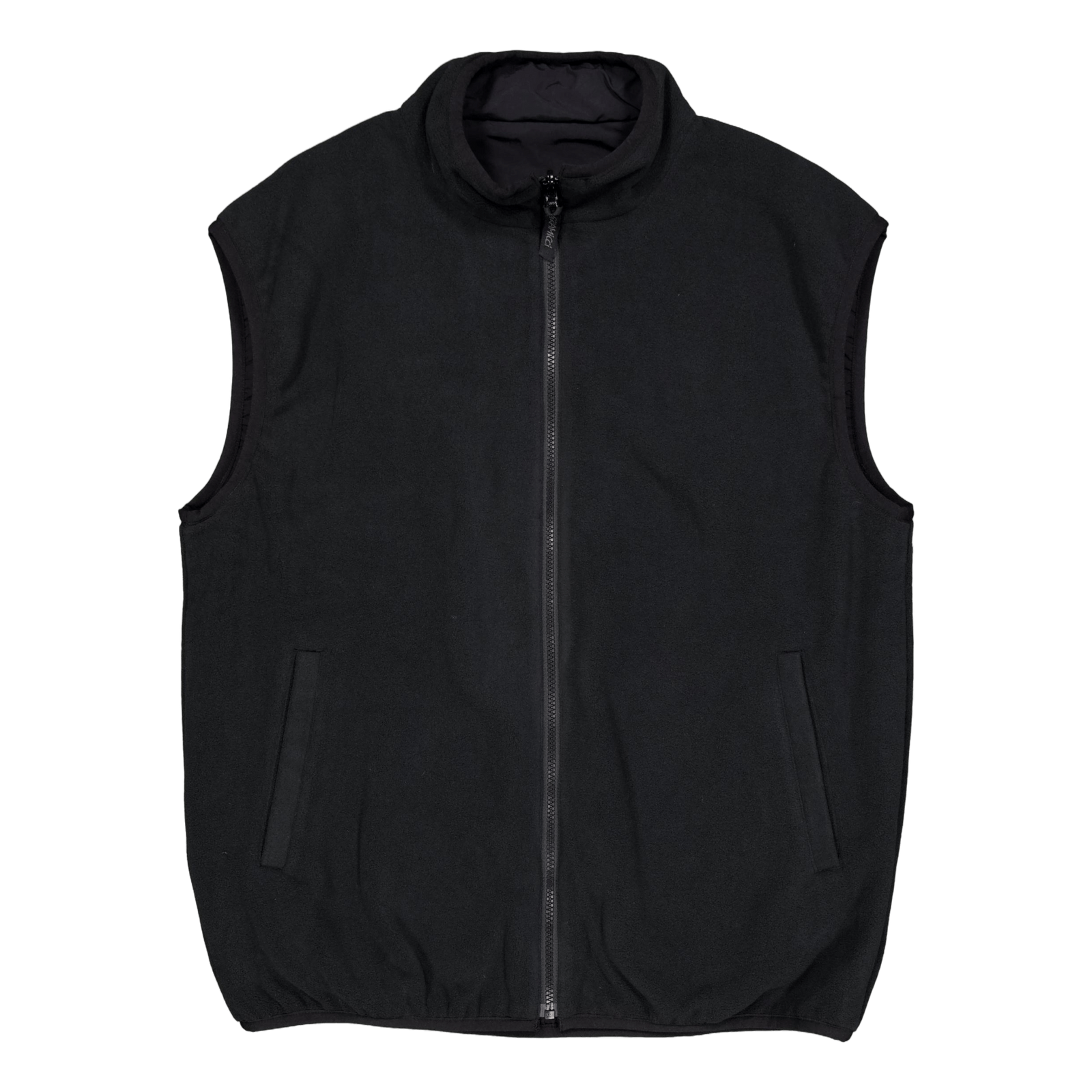 Reversible Fleece Vest Black