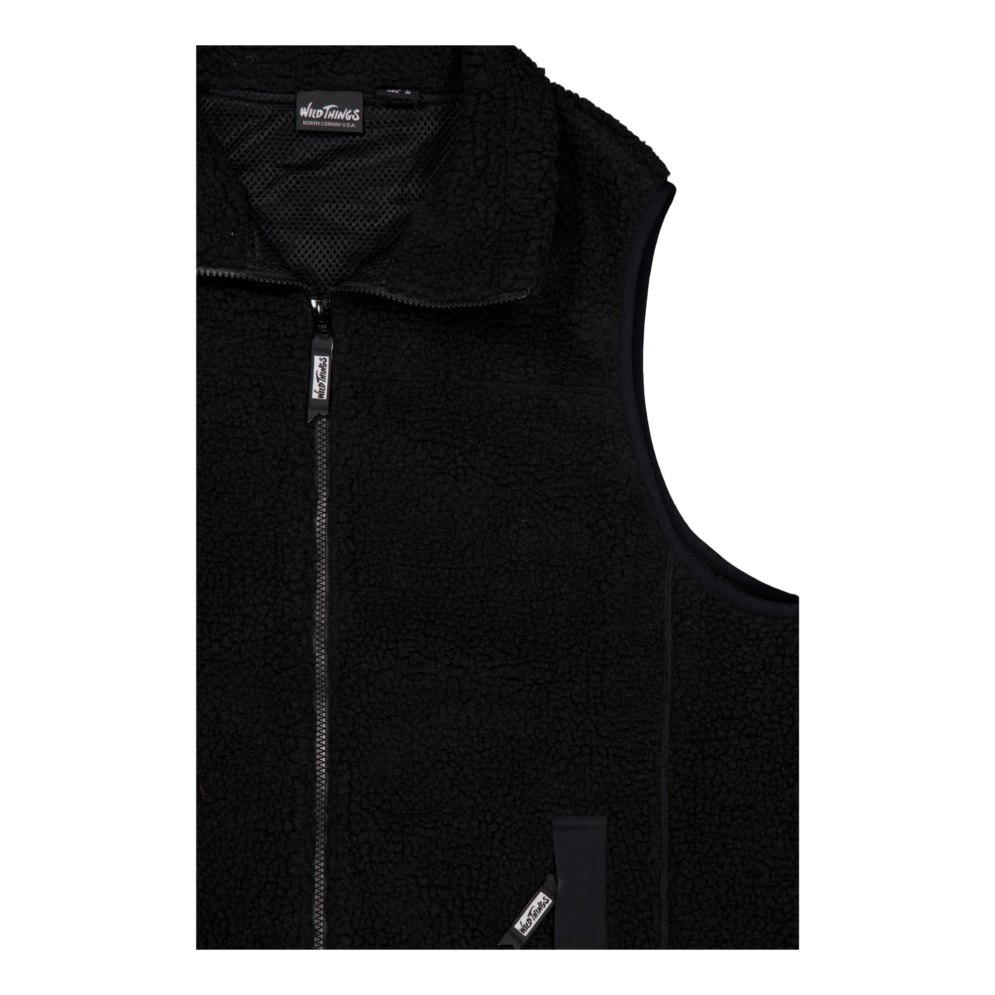 Boa Vest Black