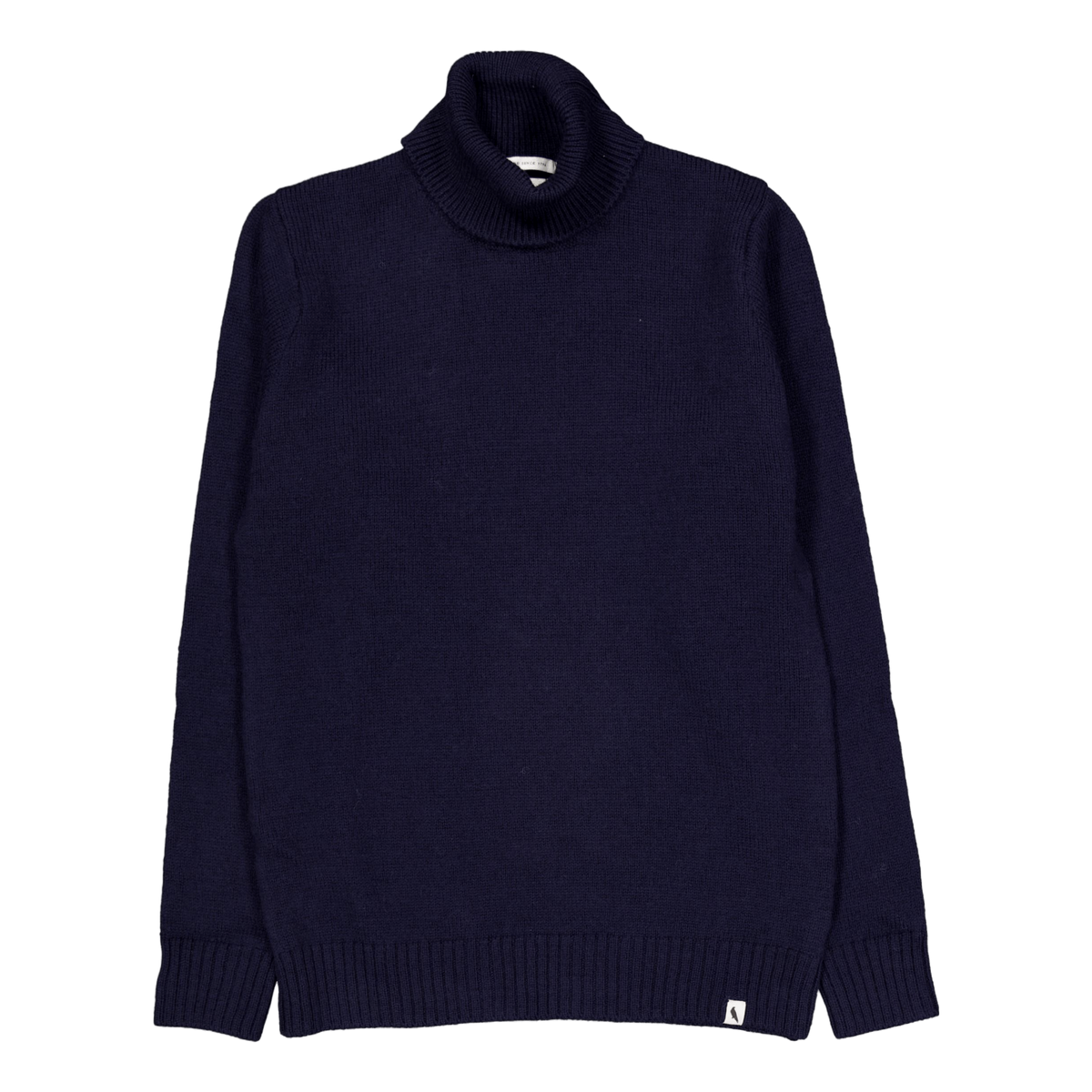 Polo Neck Jumper Navy