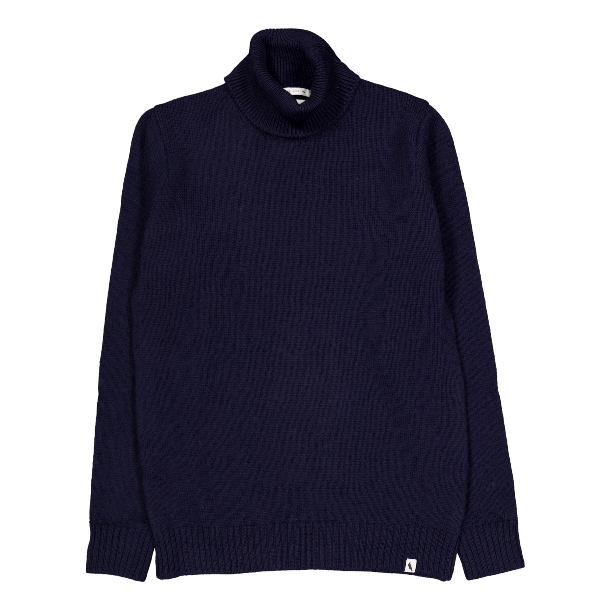 Polo Neck Jumper Navy