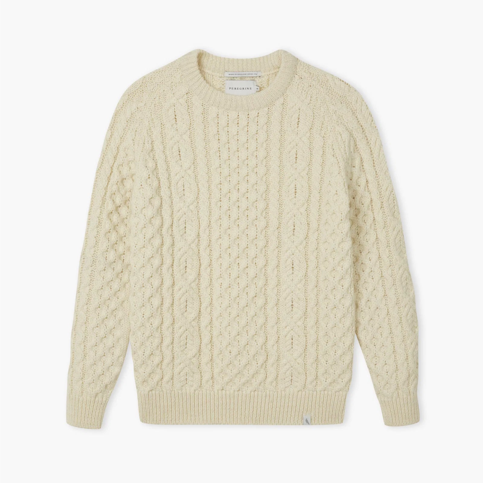 Hudson Aran Jumper Cream