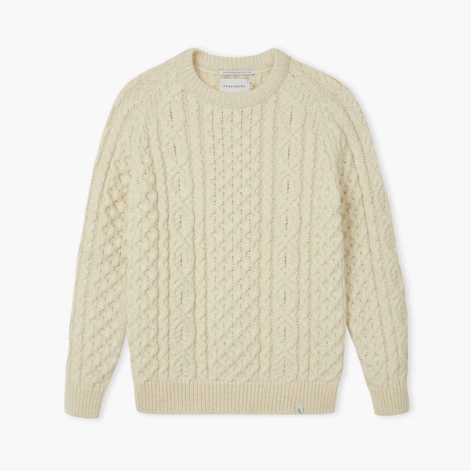 Hudson Aran Jumper Cream