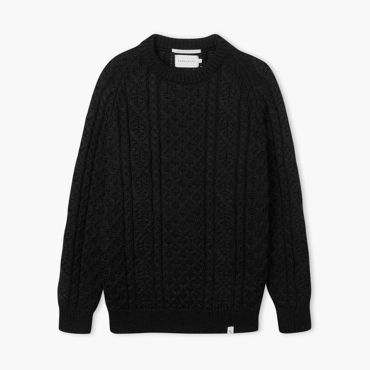 Hudson Aran Jumper Navy