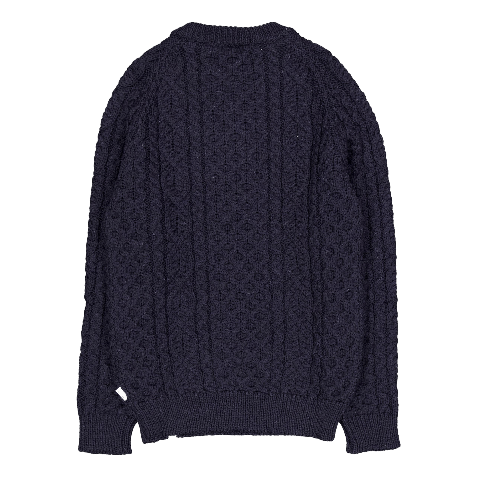 Hudson Aran Jumper Navy