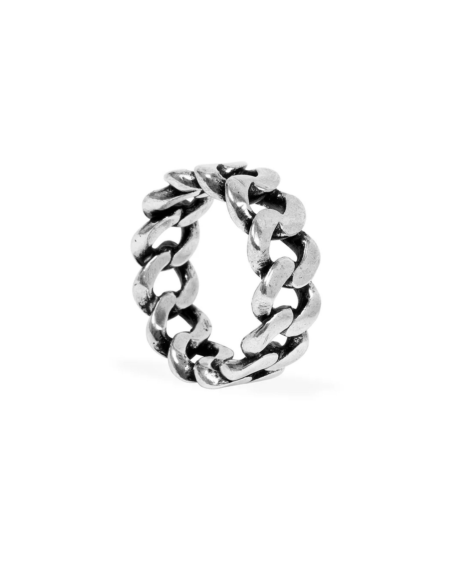 Cuban Ring Silver