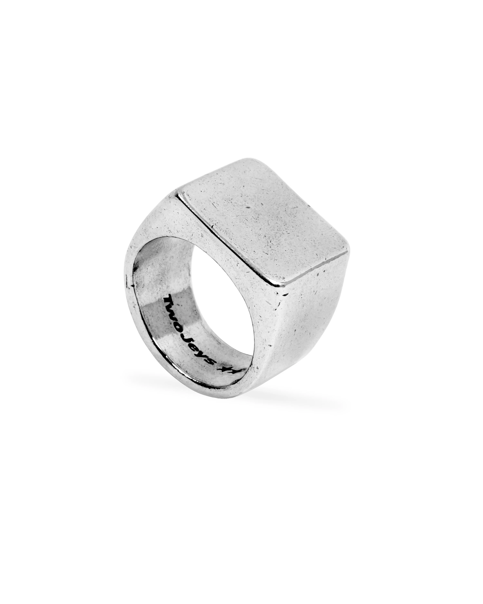 Squared Ring Silver