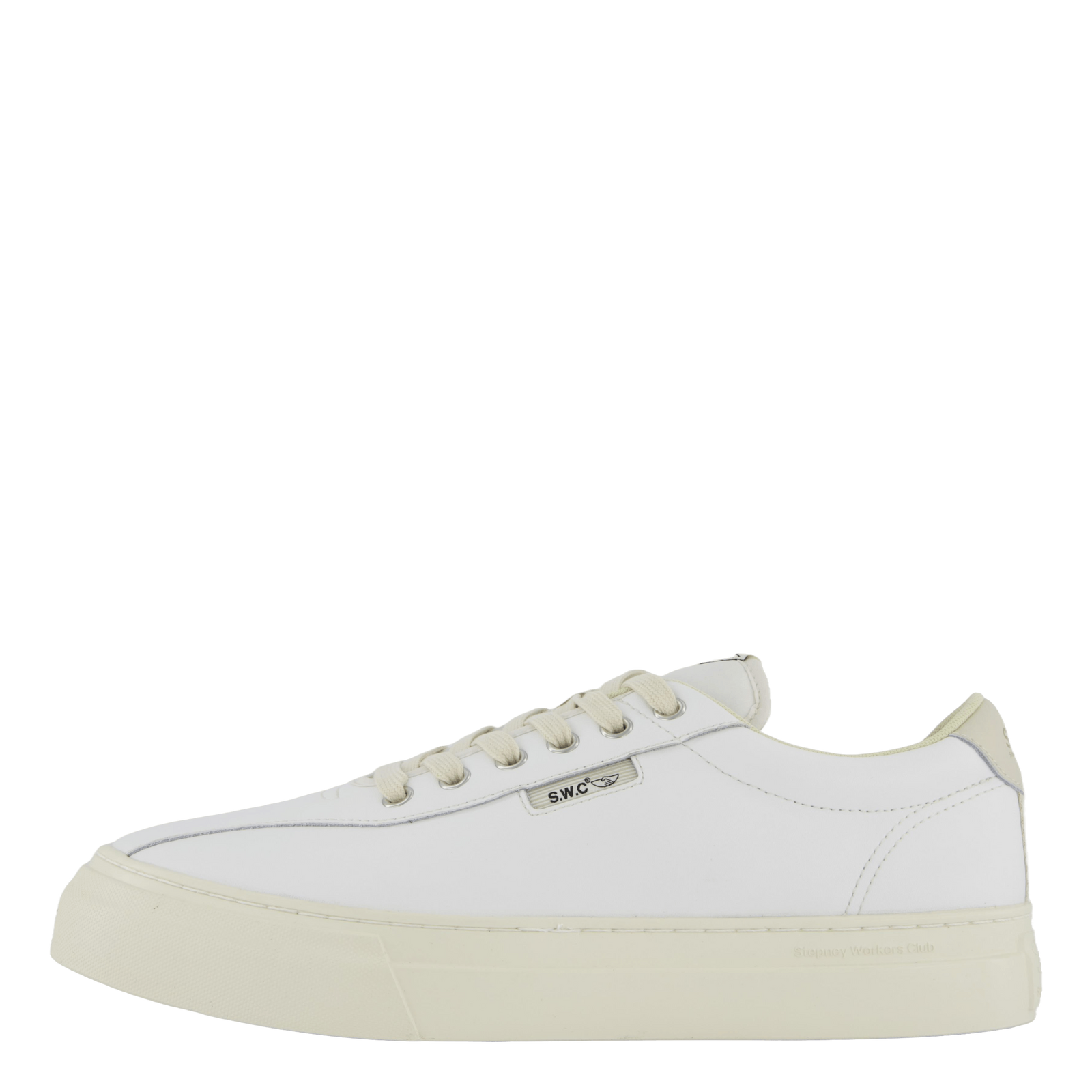 Dellow 02 Cup Leather White