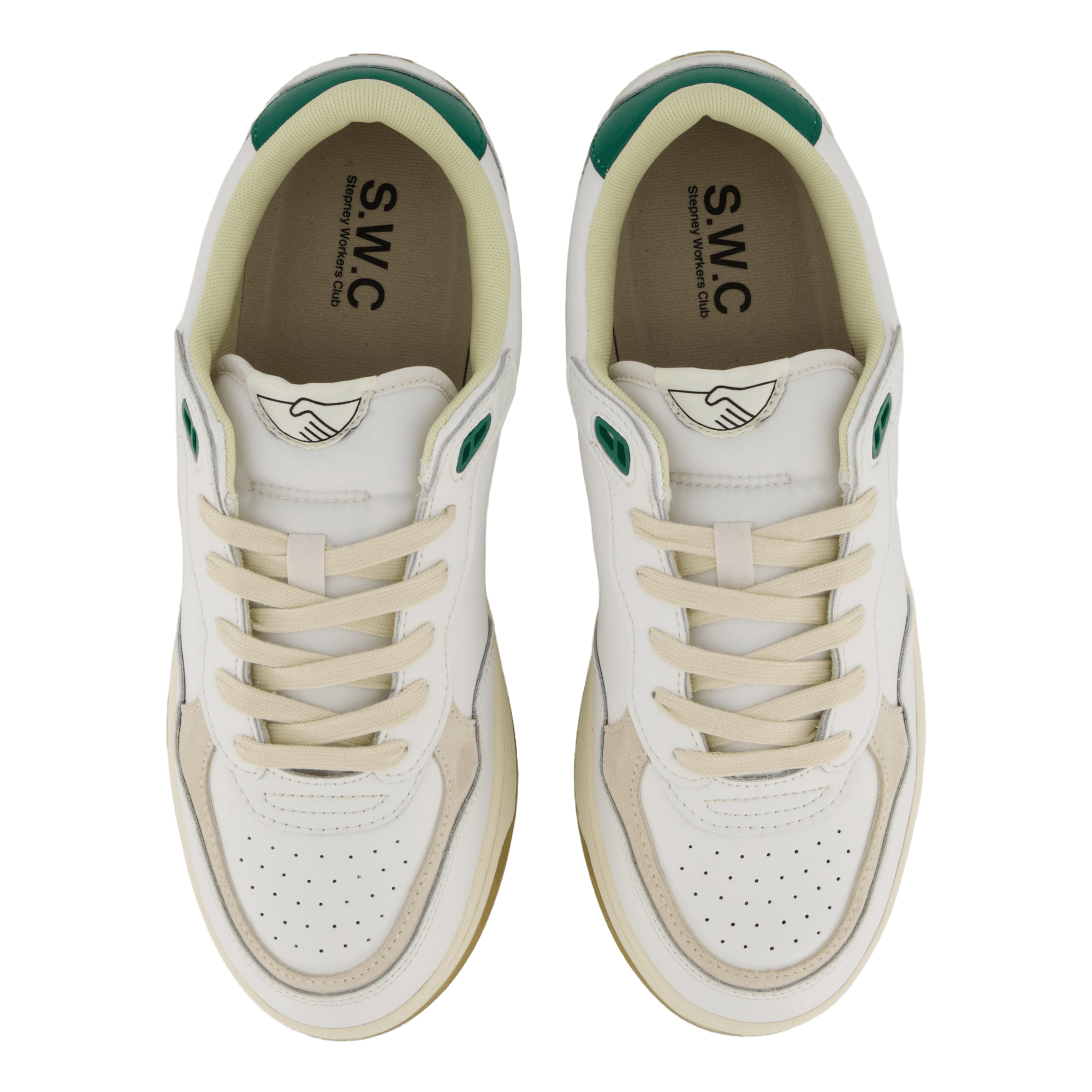 Pro Cup 01 Leather Wht-grn