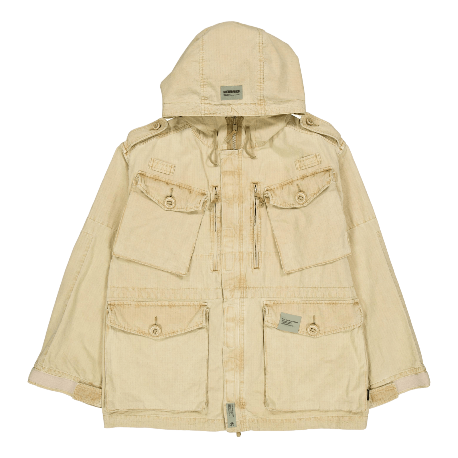 Ripstop Smock Jacket Beige