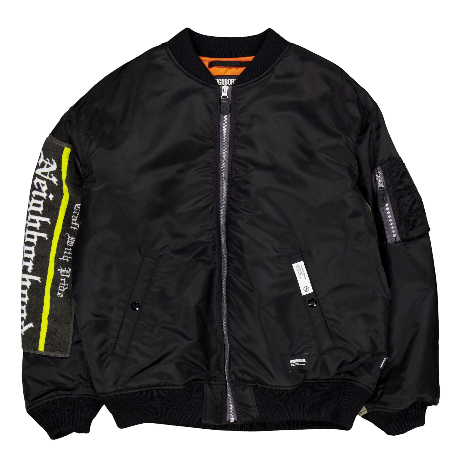 Ma-1 Flight Jacket Mod Black