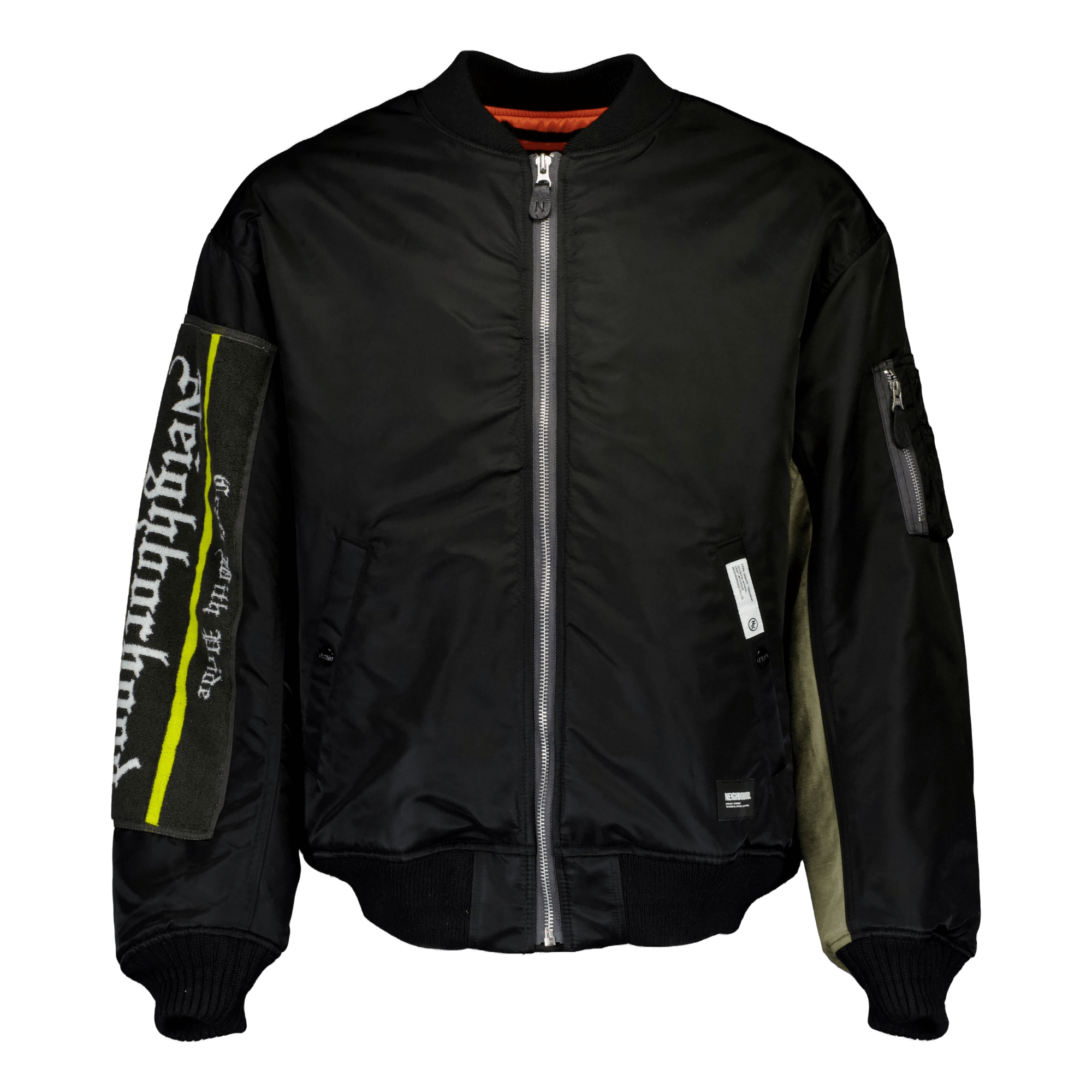 Ma-1 Flight Jacket Mod Black