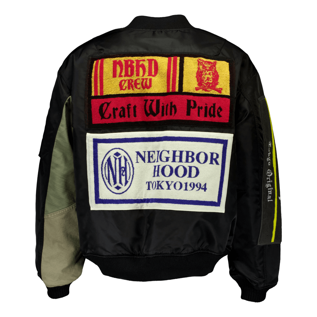 Ma-1 Flight Jacket Mod Black